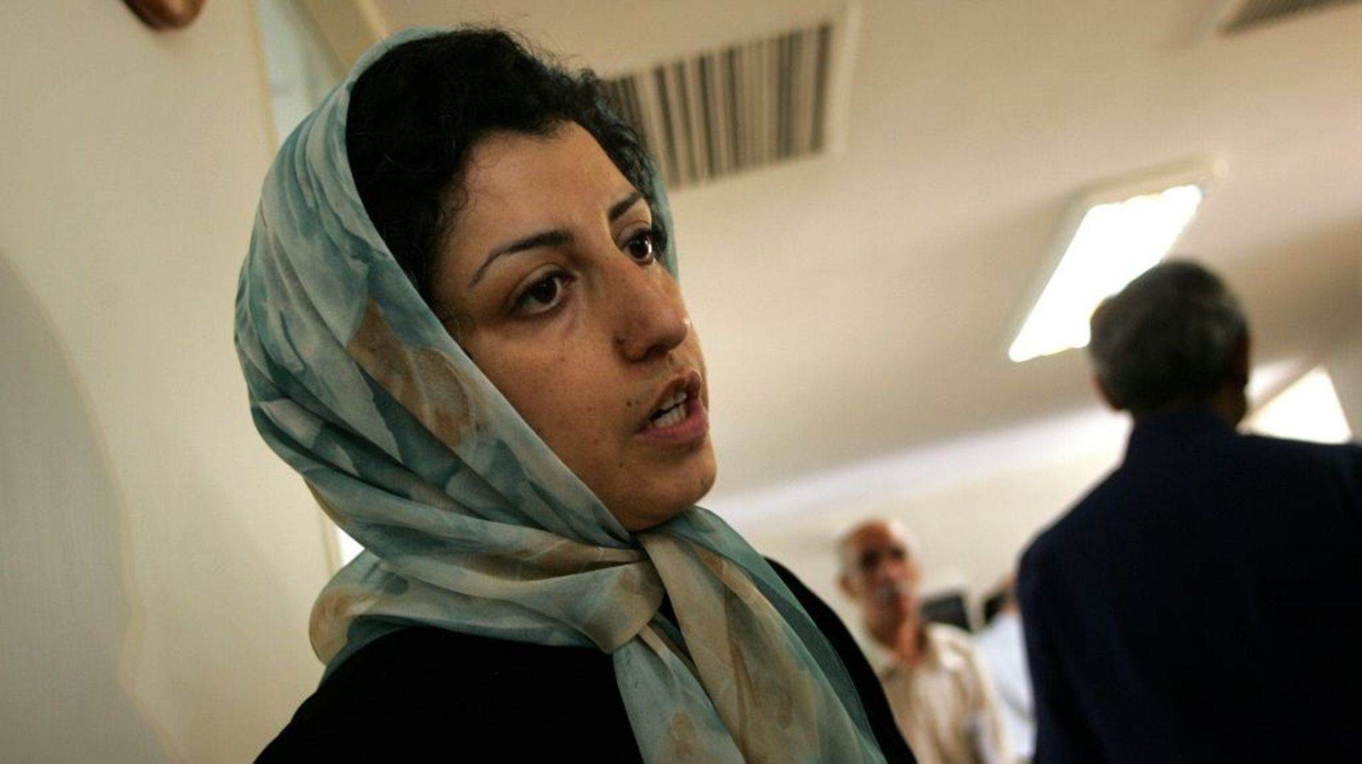 La militante iranienne des droits de l'Homme Narges Mohammadi, le 25 juin 2007 à Téhéran 