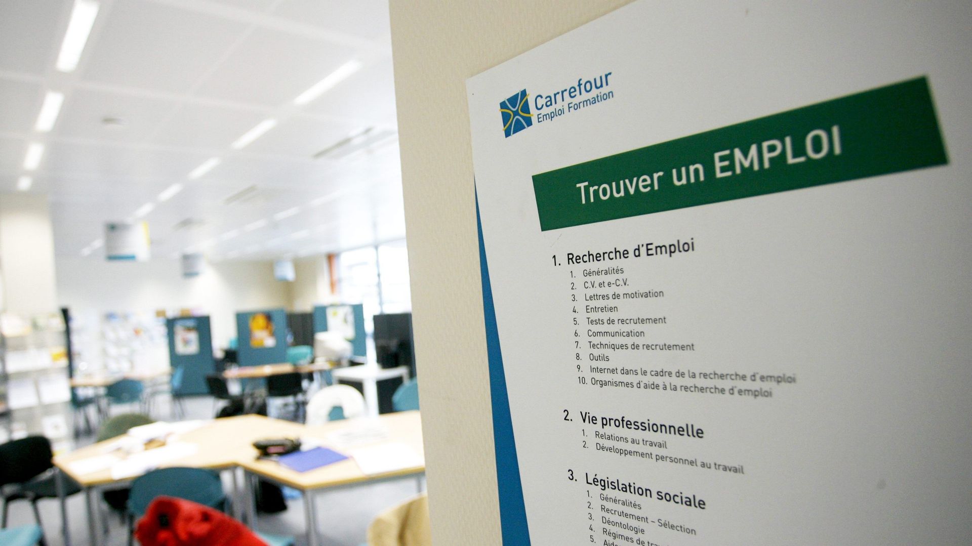 Le chômage a augmenté en janvier en Wallonie