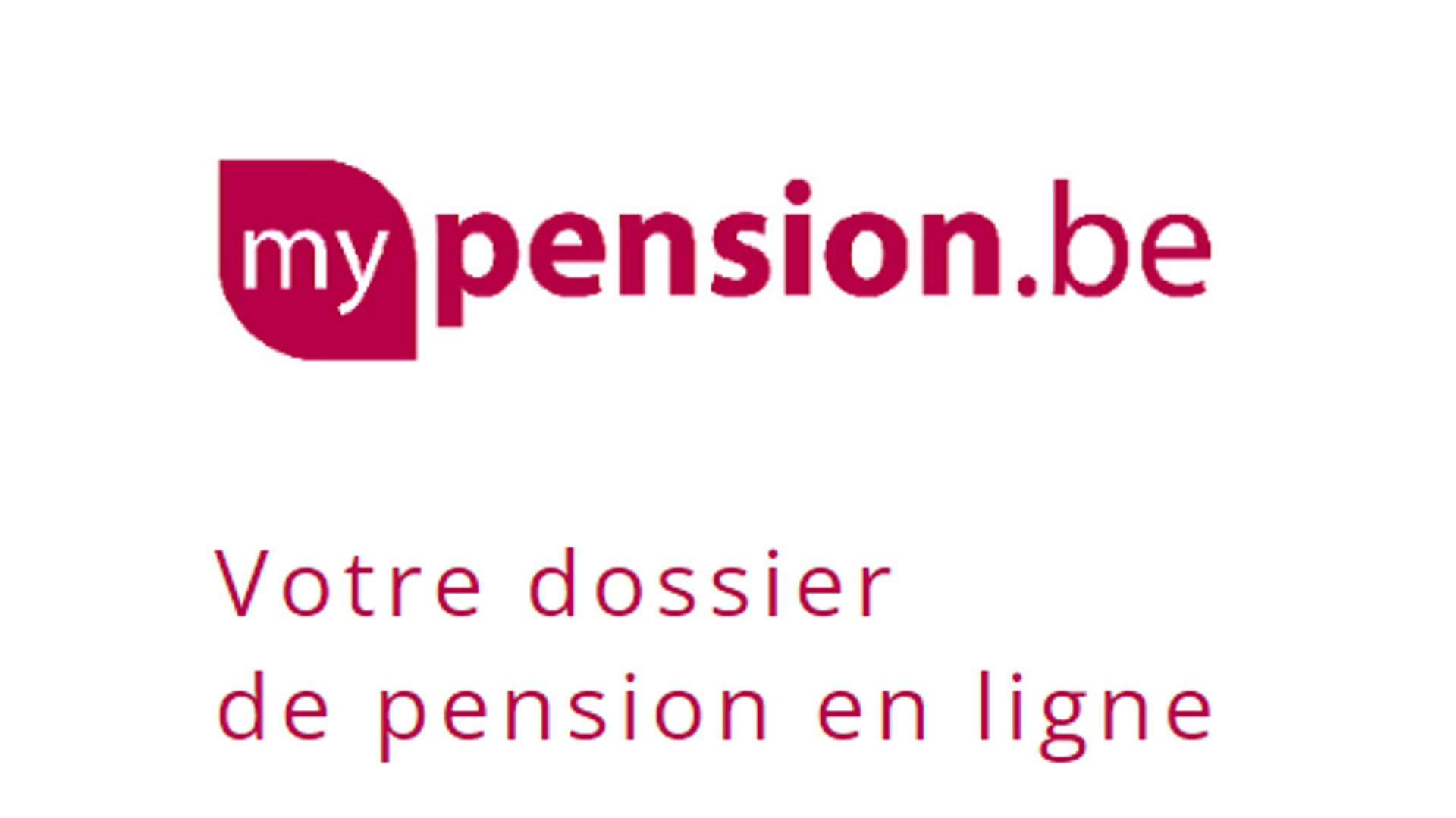 Mypension.be mon dossier