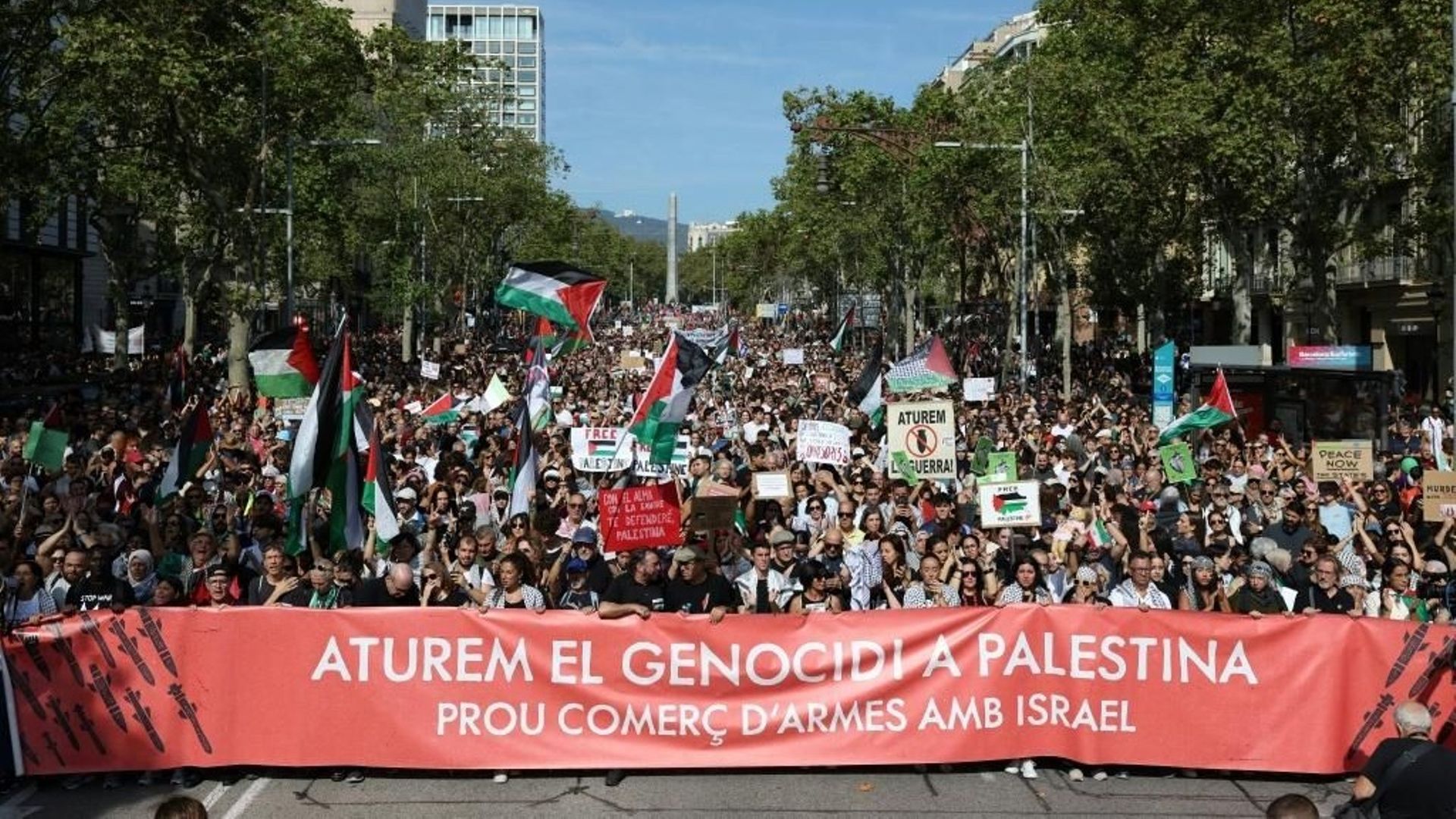 Rome, Barcelone, Paris, Londres, Dublin : les manifestations de soutien aux Palestiniens se multiplient
