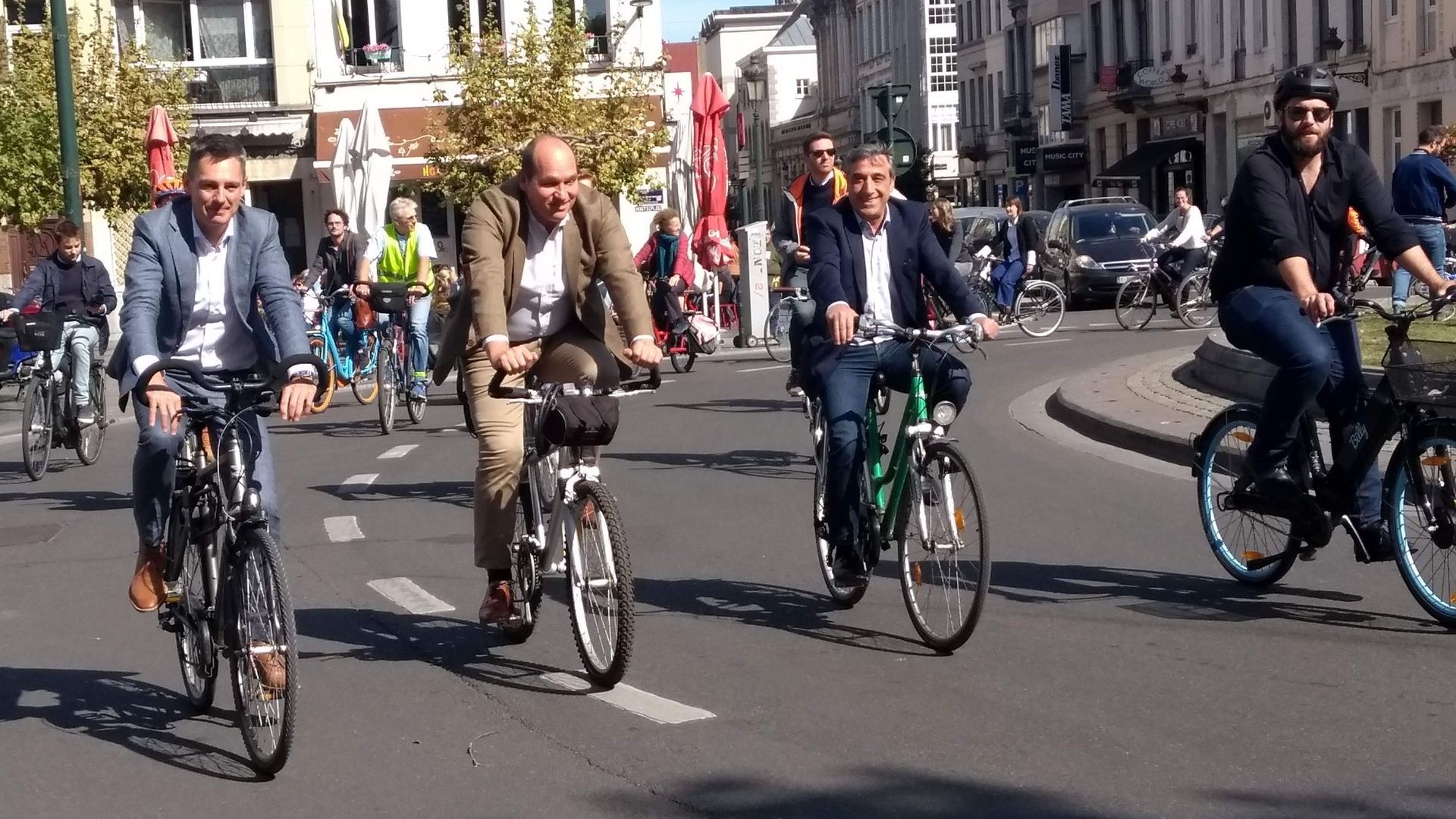 Les autorités de la Ville de Bruxelles veulent un Pentagone apaisé et plus de places pour les piétons, cyclistes et transports en commun.