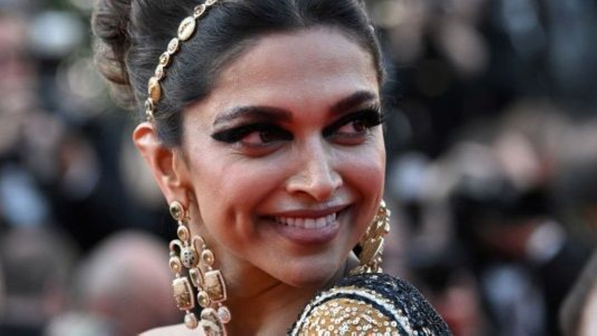 L’actrice indienne Deepika Padukone est membre du jury au 75e Festival de Cannes