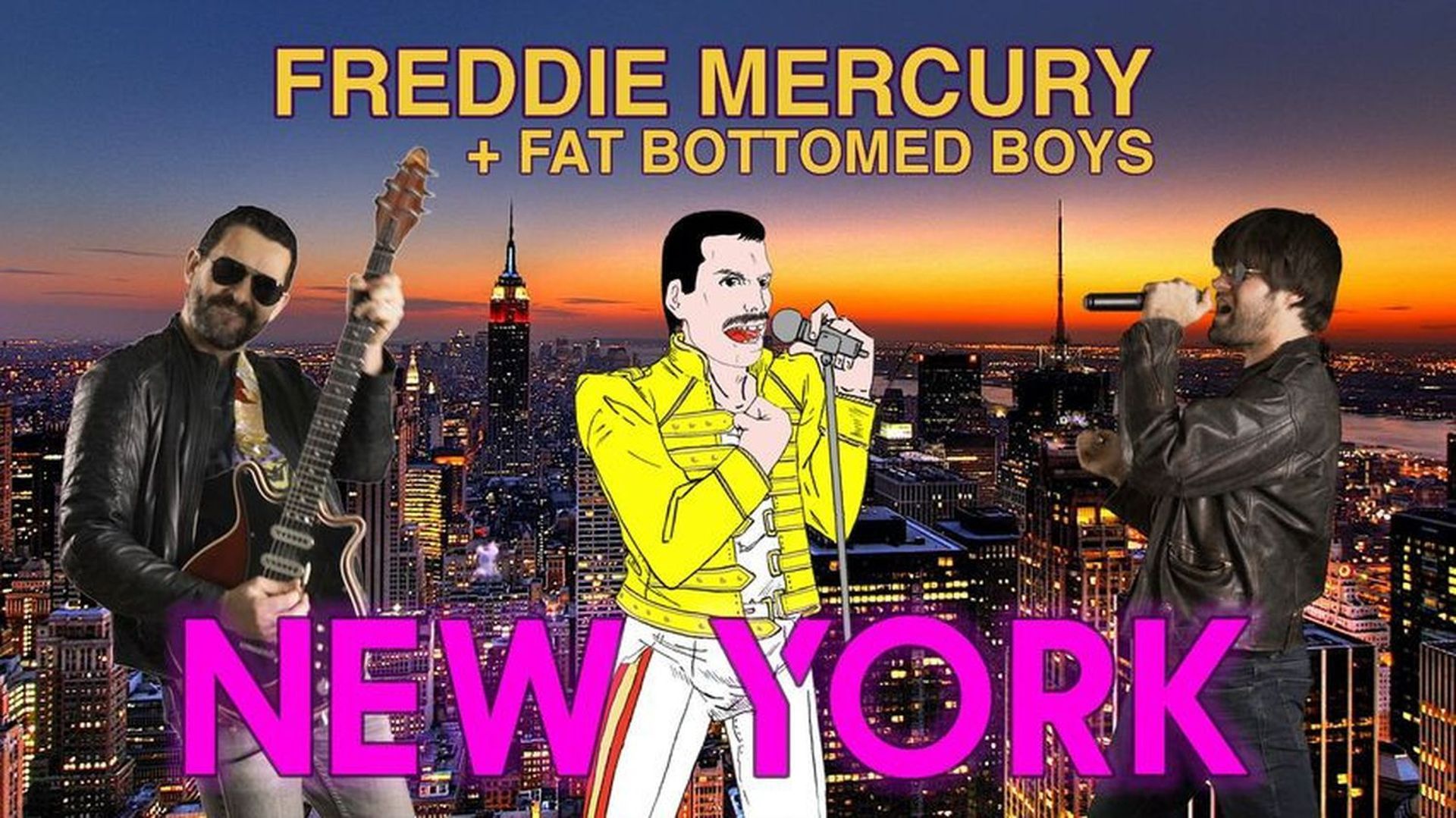[Zapping 21] Le groupe Fat Bottomed Boys réalise un duo virtuel (et un jeu vidéo)  avec Freddie Mercury