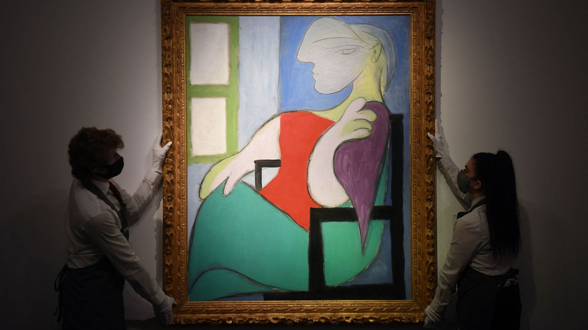 Le tableau Femme assise près d'une fenêtre (Marie-Thérèse) de Pablo Picasso