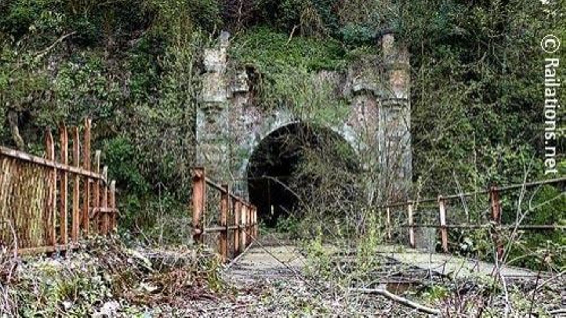 L'état du tunnel, avant restauration