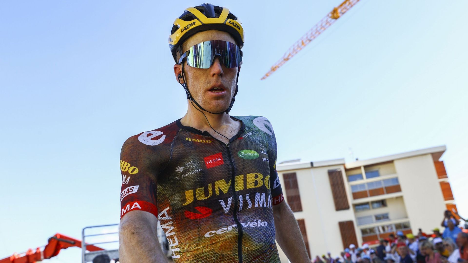 Jonas Vingegaard perd un fidèle allié : fracture de la clavicule pour Steven Kruijswijk, il va rater le Tour de France