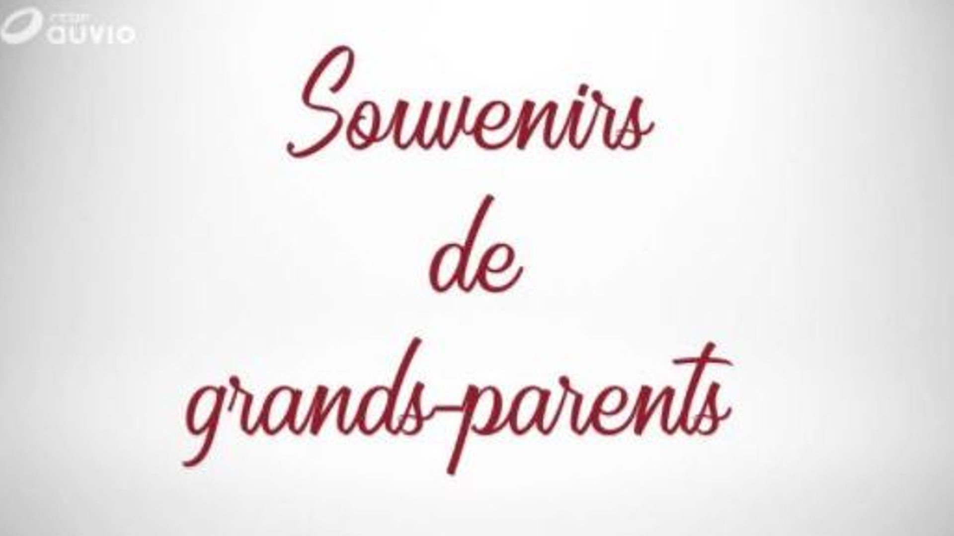 Mes grands-parents