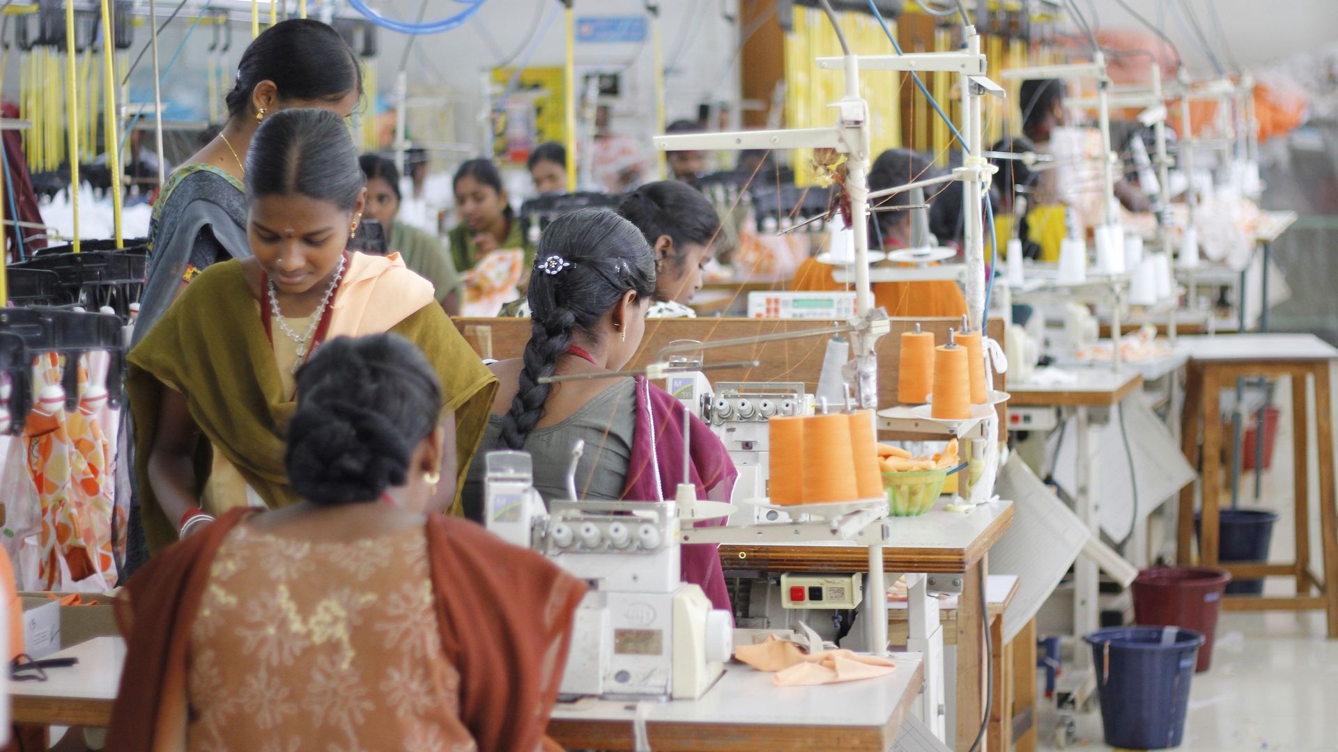 L'usine textile Armstrong Knitting Mills, en Inde.