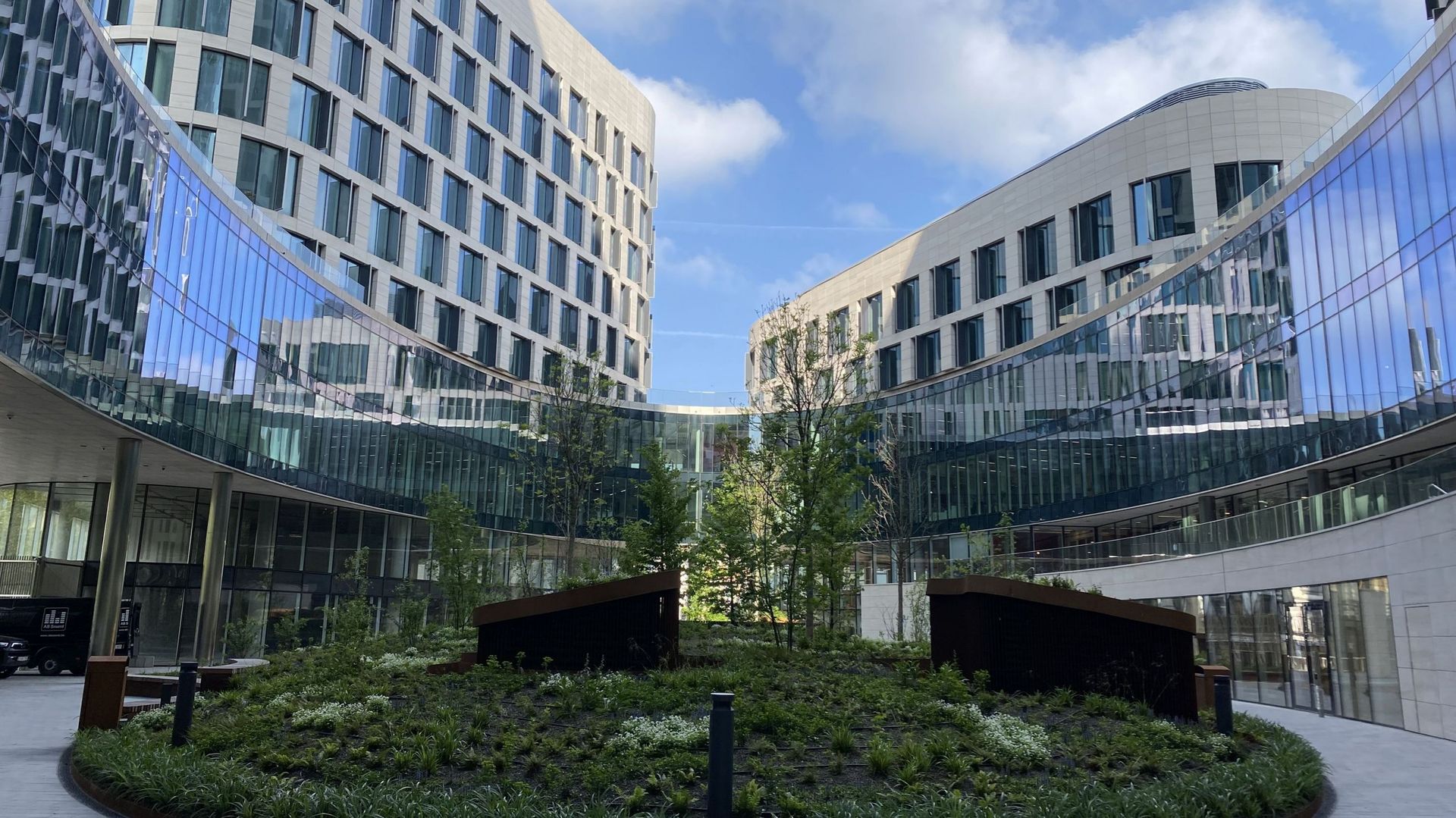 Le nouveau complexe qui accueille notamment le bâtiment Silversquare au quartier Nord