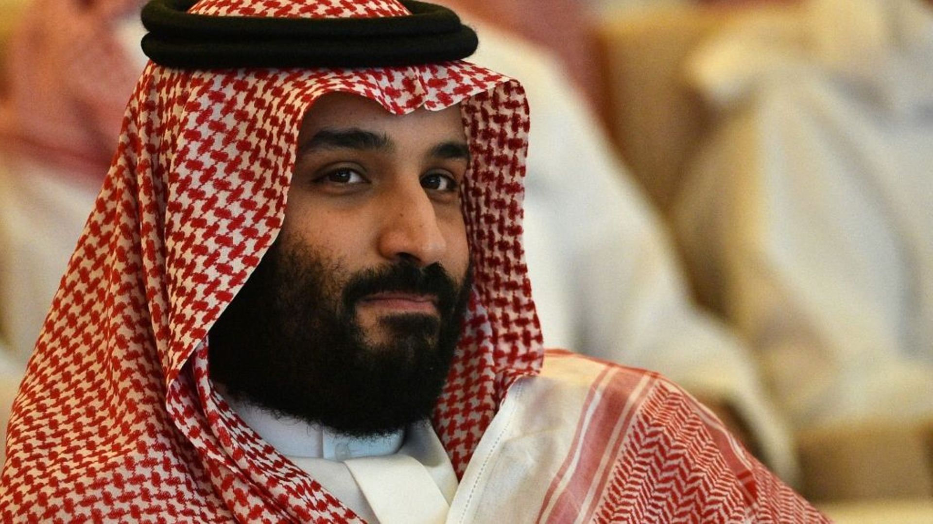 Le prince héritier d'Arabie saoudite Mohammed ben Salmane au forum international sur l'investissement, le 23 octobre 2018  à Ryad