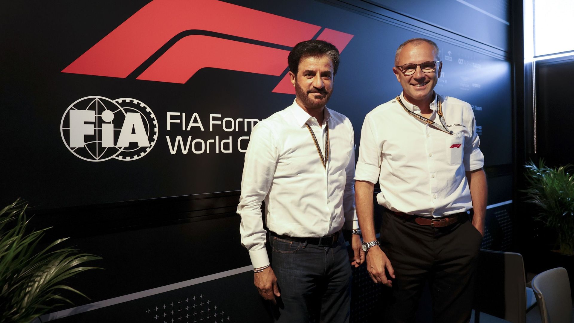 F1 : Mohammed Ben Sulayem et Stefano Domenicali