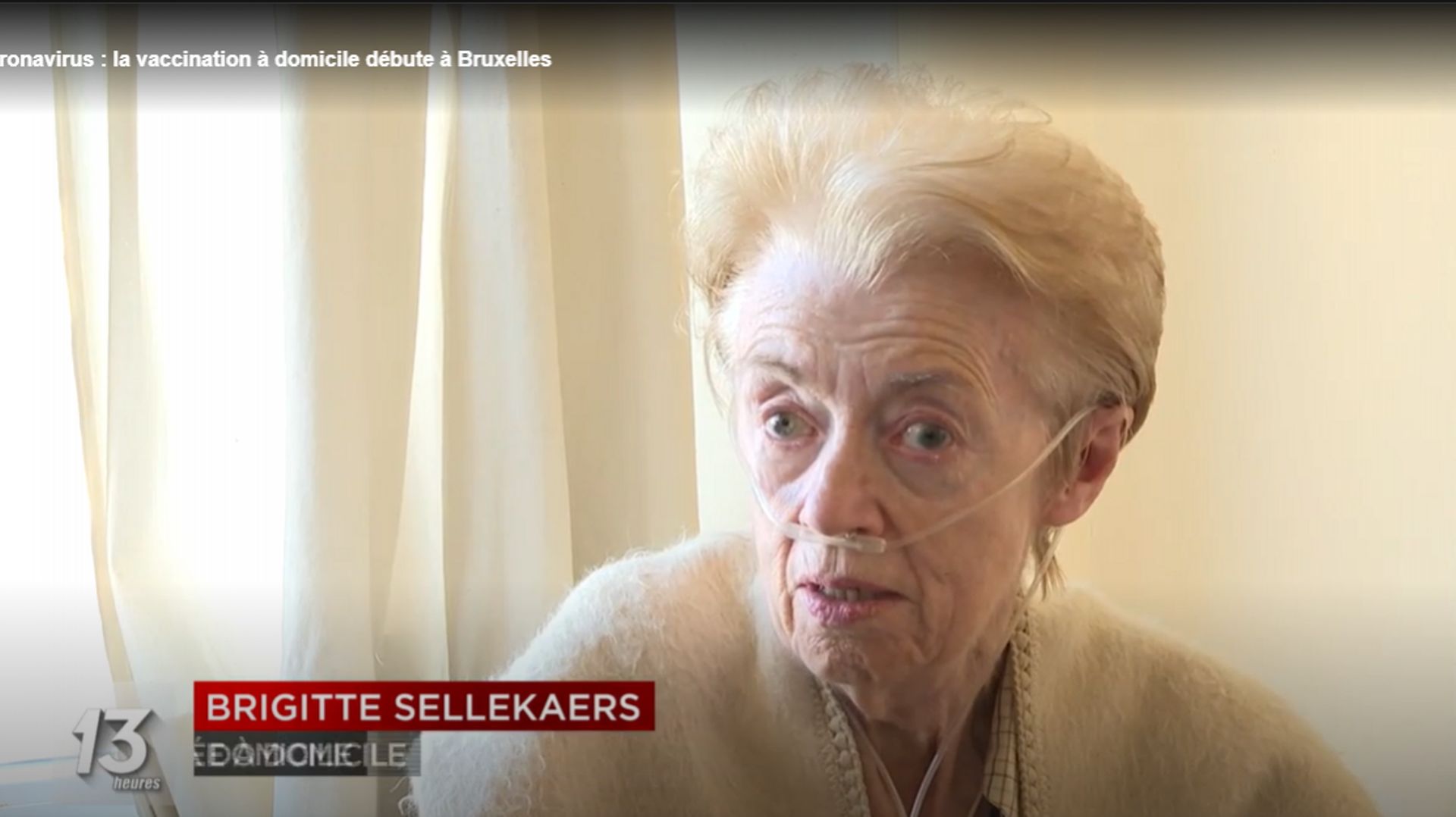 Brigitte Sellekaers, la patiente filmée par la RTBF 