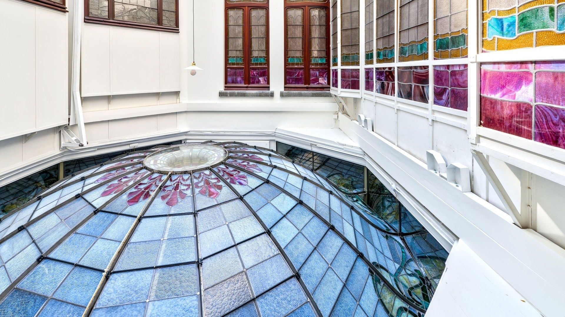 Hôtel van Eetvelde, Victor-Horta, coupole extérieure
