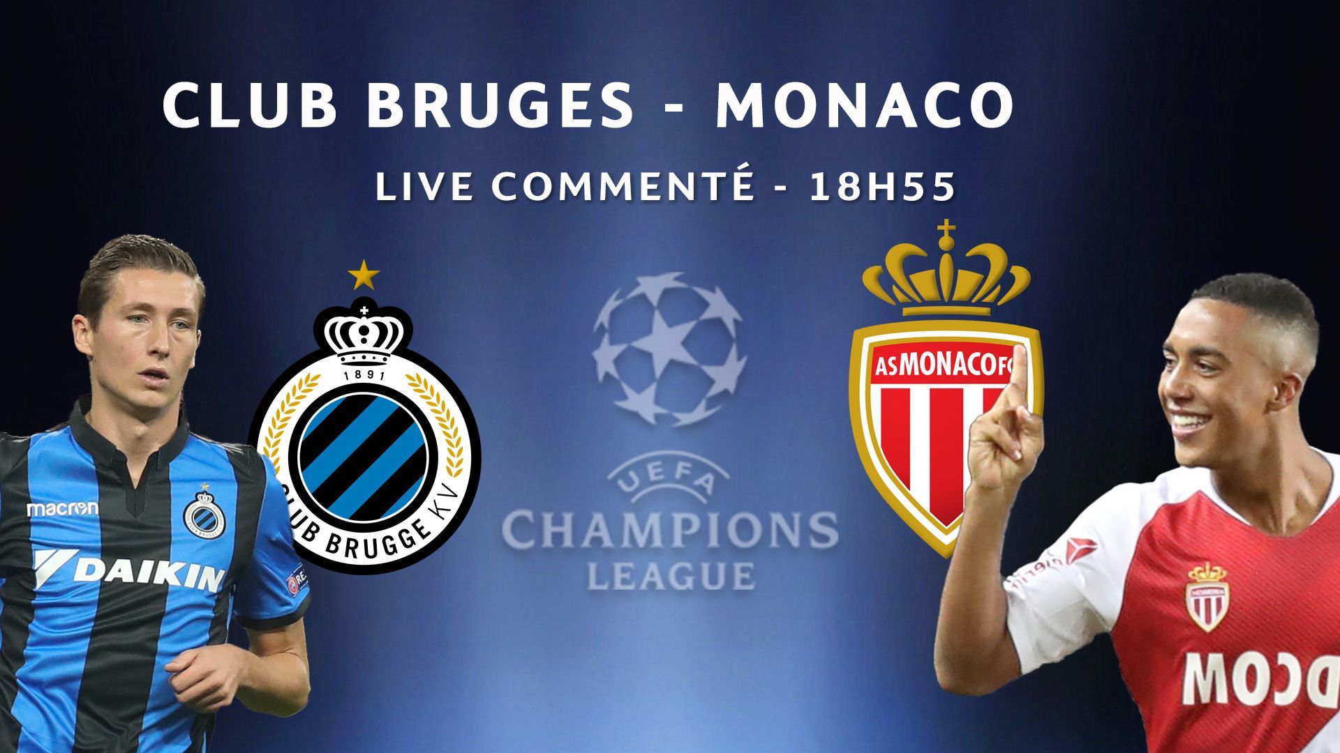 Monaco club bruges en direct clearance