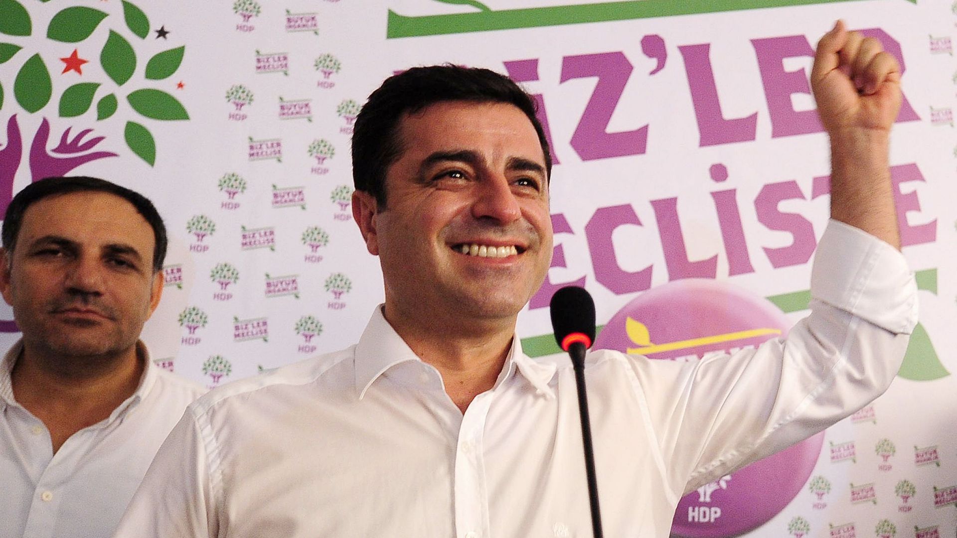 Selahattin Demirtas, le président du HDP.