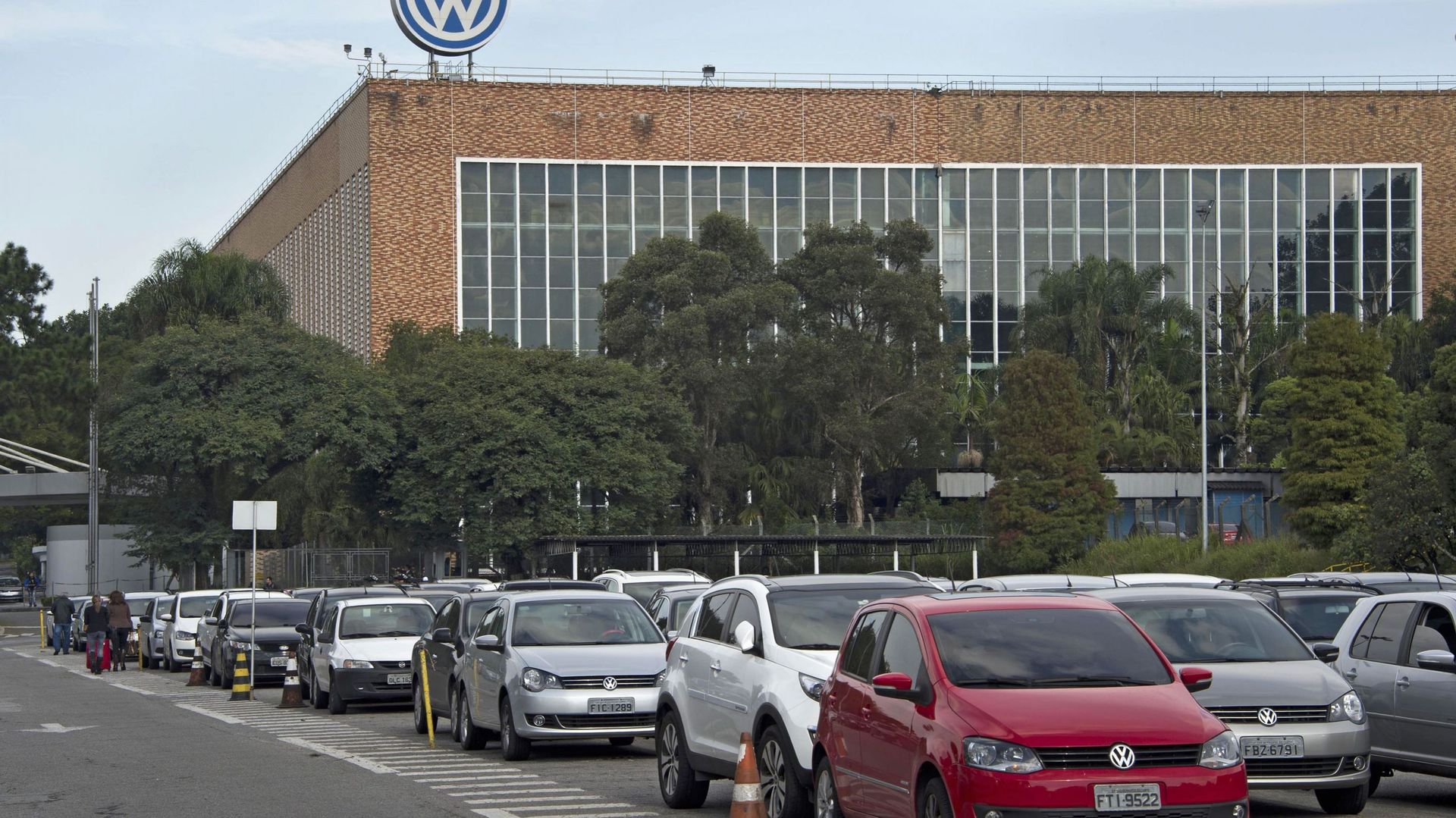 Une usine Volkswagen au Brésil