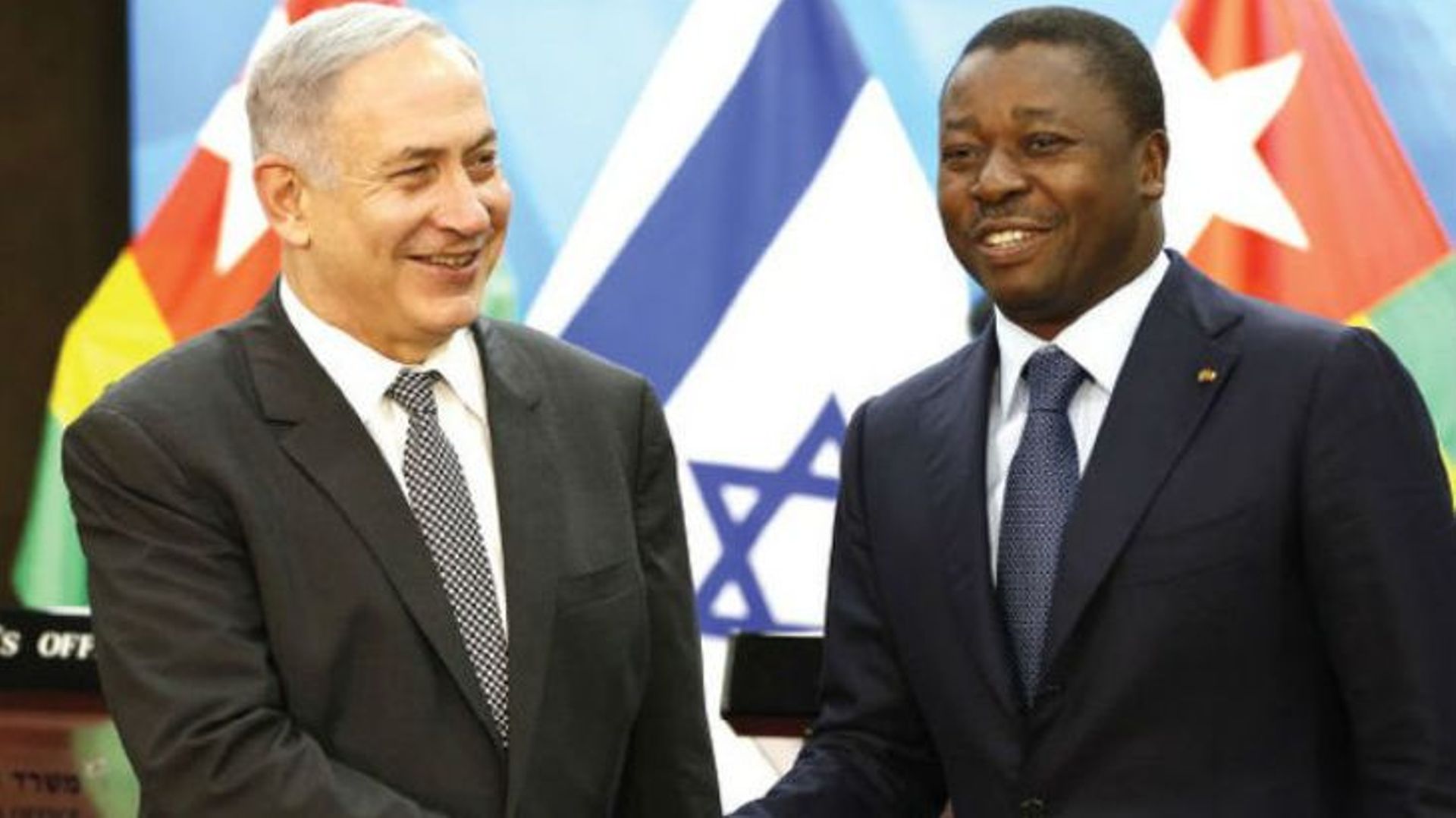 Benjamin Netanyahu, Premier ministre israélien et Faure Gnassingbé, Président togolais
