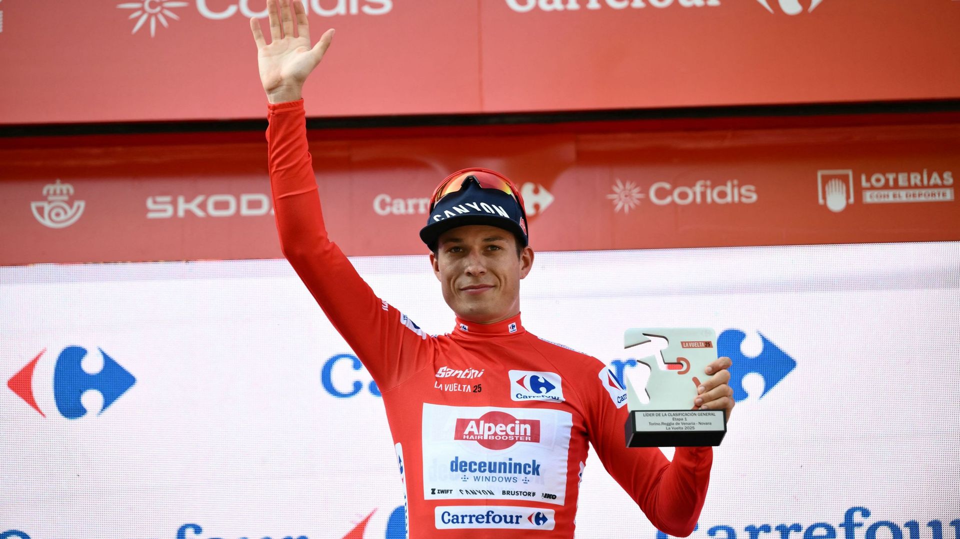 Jasper Philipsen en rouge sur la Vuelta : "J’ai eu pas mal de malchance cette saison, mais il y a eu de belles victoires"