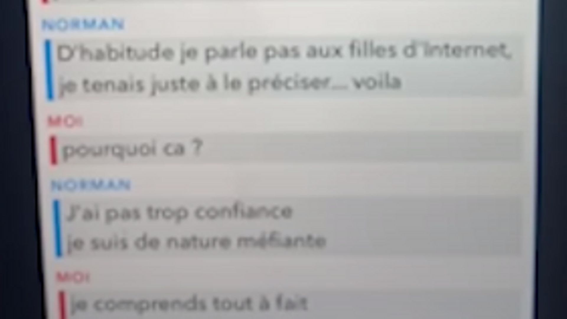 Capture d’écran de la vidéo "#BalanceTonYoutubeur 1/? – Norman Thavaud (témoignages)" sur la chaîne Le roi des rats