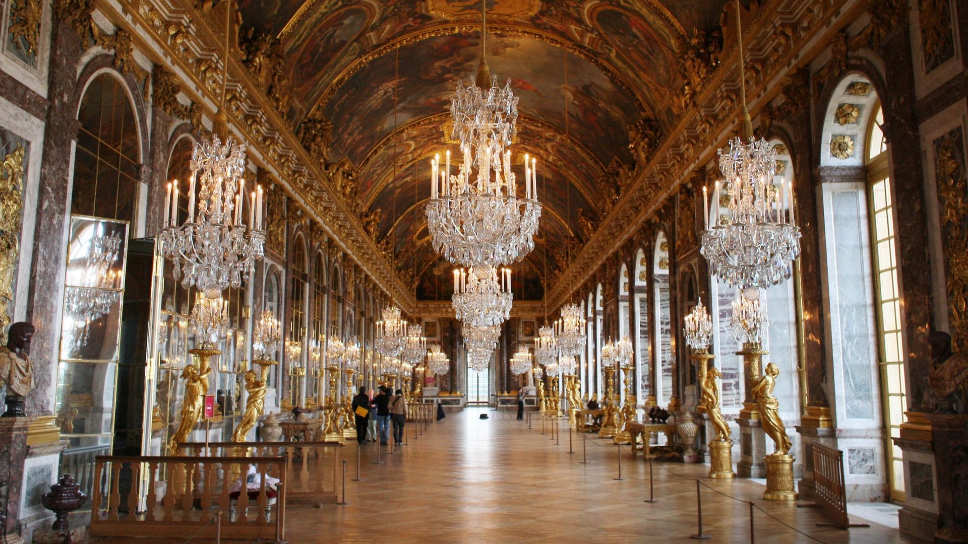Galerie des glaces, Versailles