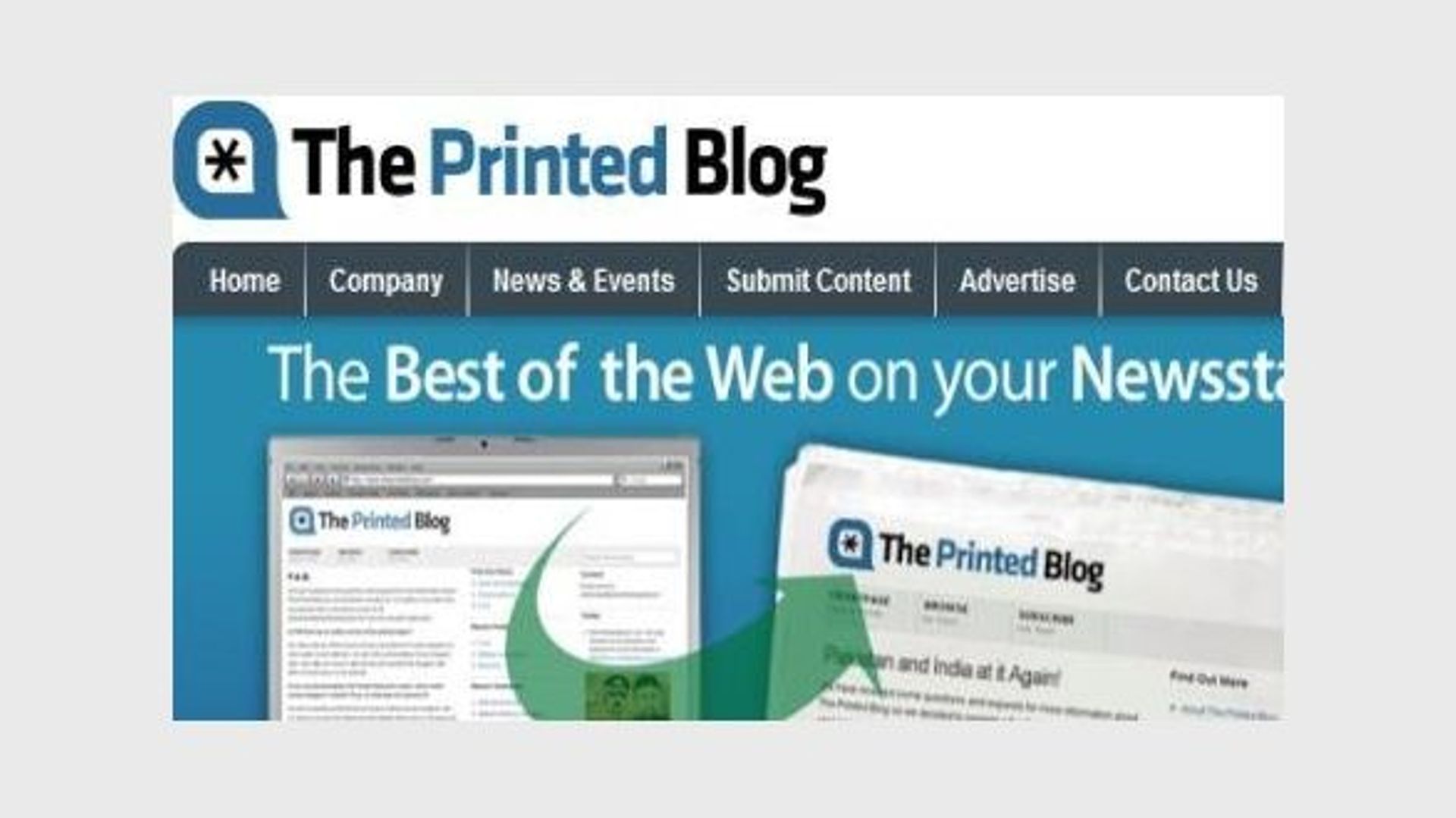 Printed Blog Example Quand le blog envahit la presse écrite: The Printed Blog - RTBF Actus