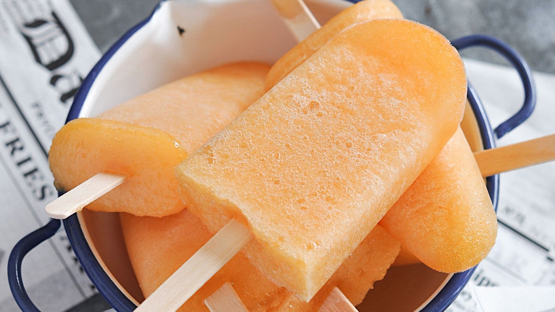 Recette : esquimaux maison au melon - RTBF Actus