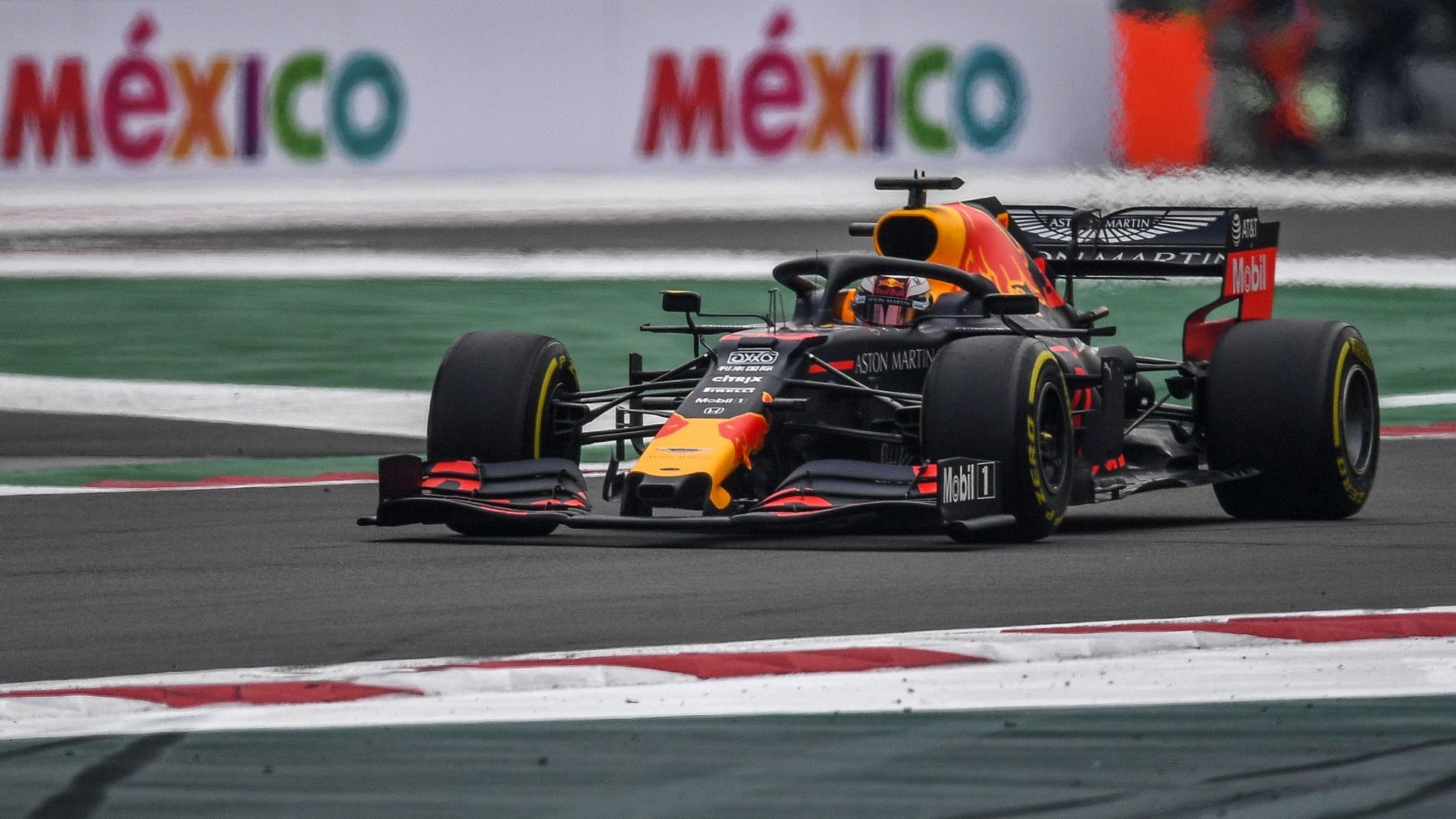 La Red Bull de Max Verstappen au Mexique en 2019