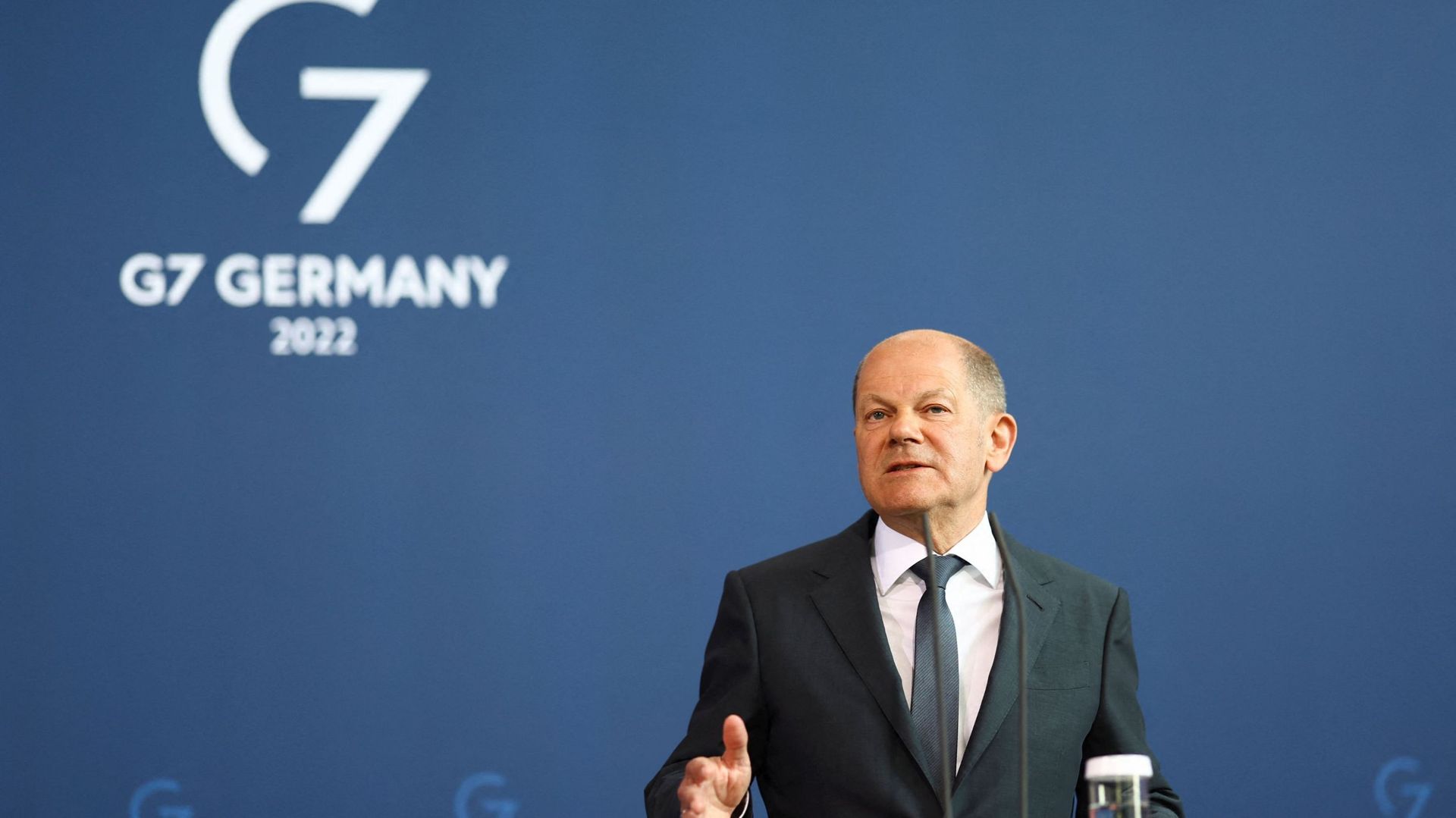 German Chancellor Scholz presser in Berlin