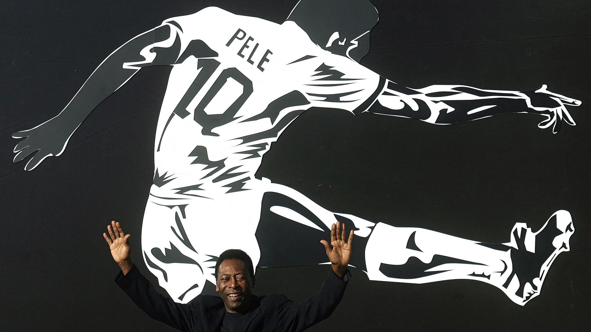 Pelé en 2008.