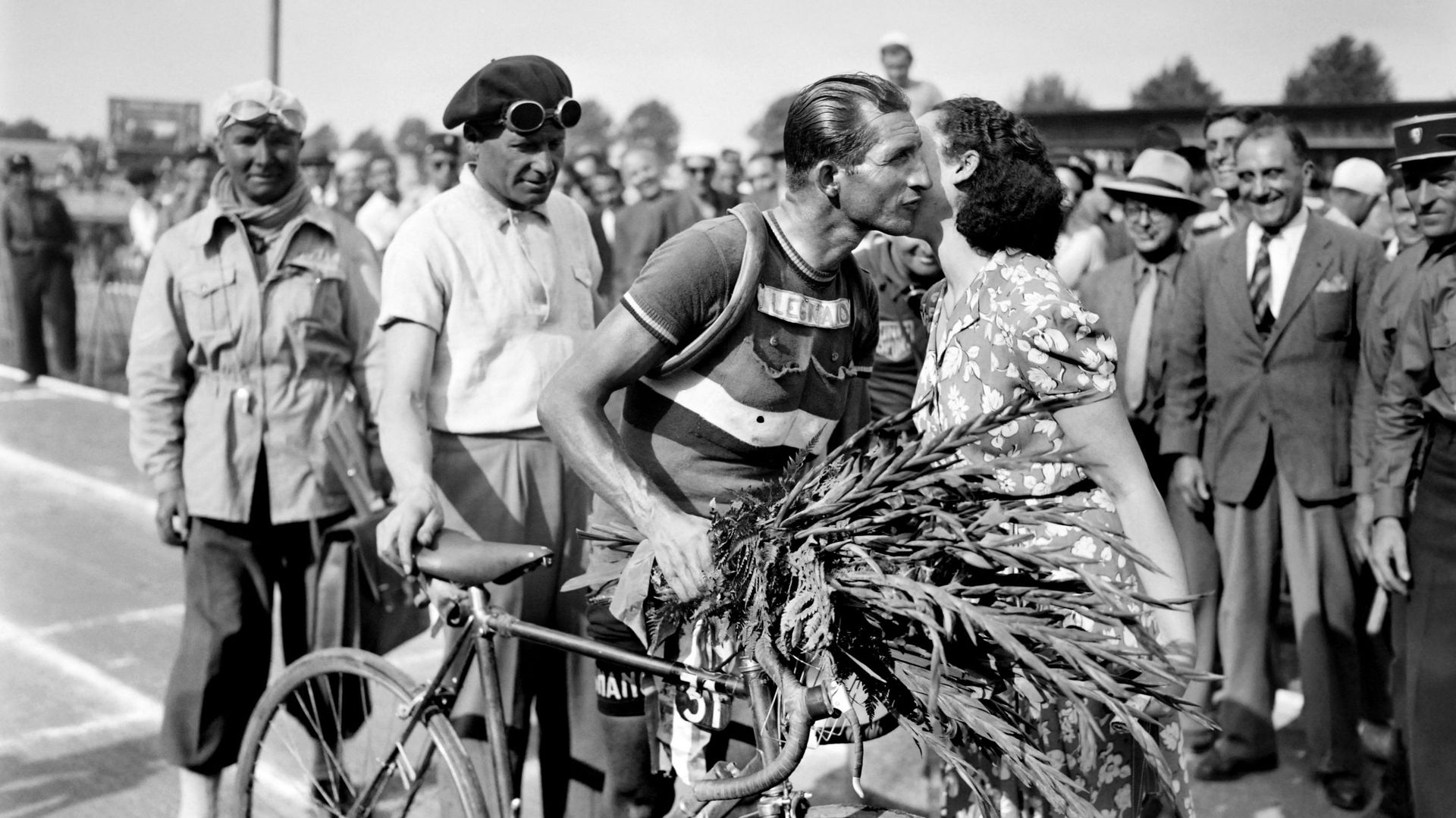 Gino Bartali, au Tour de France 1948