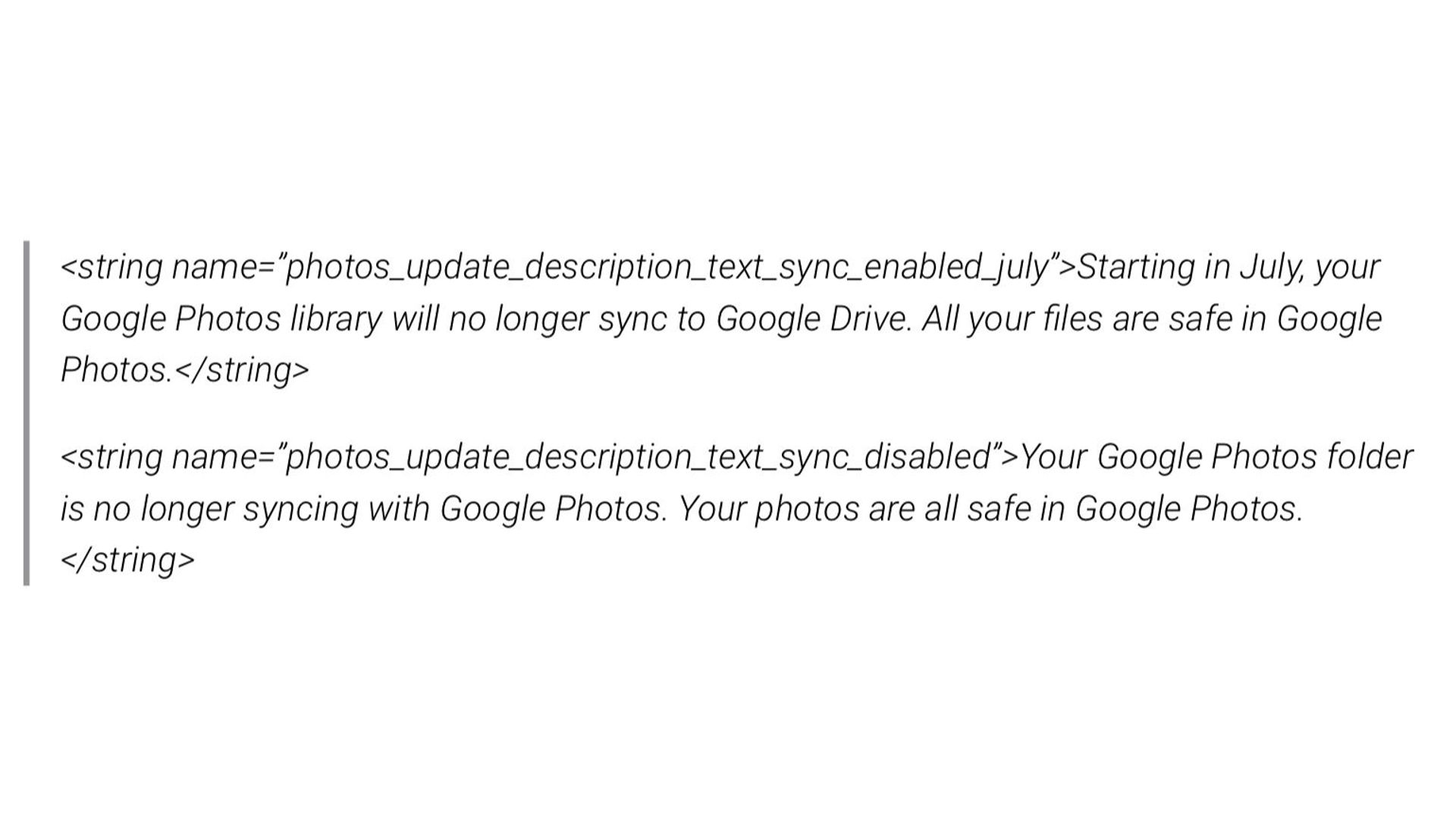Google ne synchronisera plus vos photos entre Google Drive et Google Photos