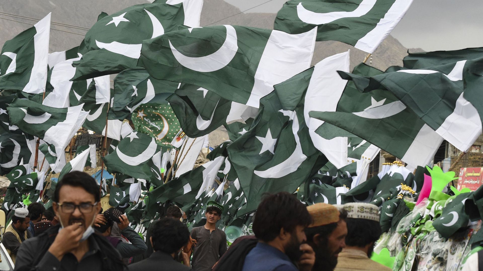 Image capturée à Quetta, au Pakistan, le 09 août 2020