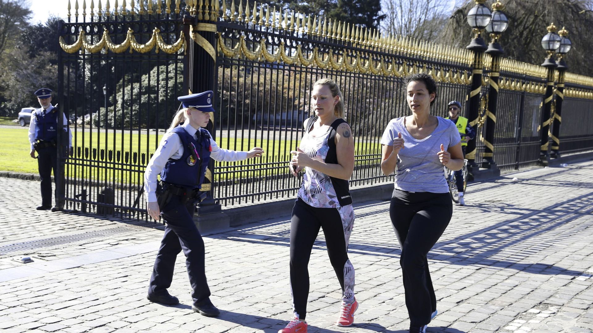 Un jogging autour du Domaine royal de Laeken pour en demander l'ouverture partielle