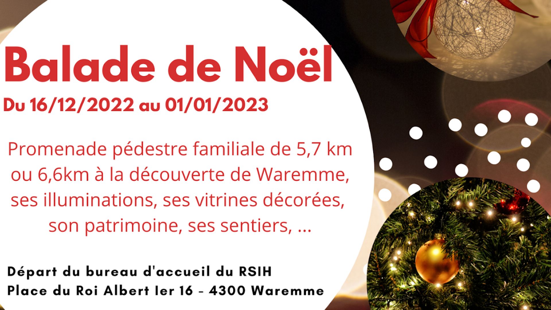 Balade de Noël à Waremme