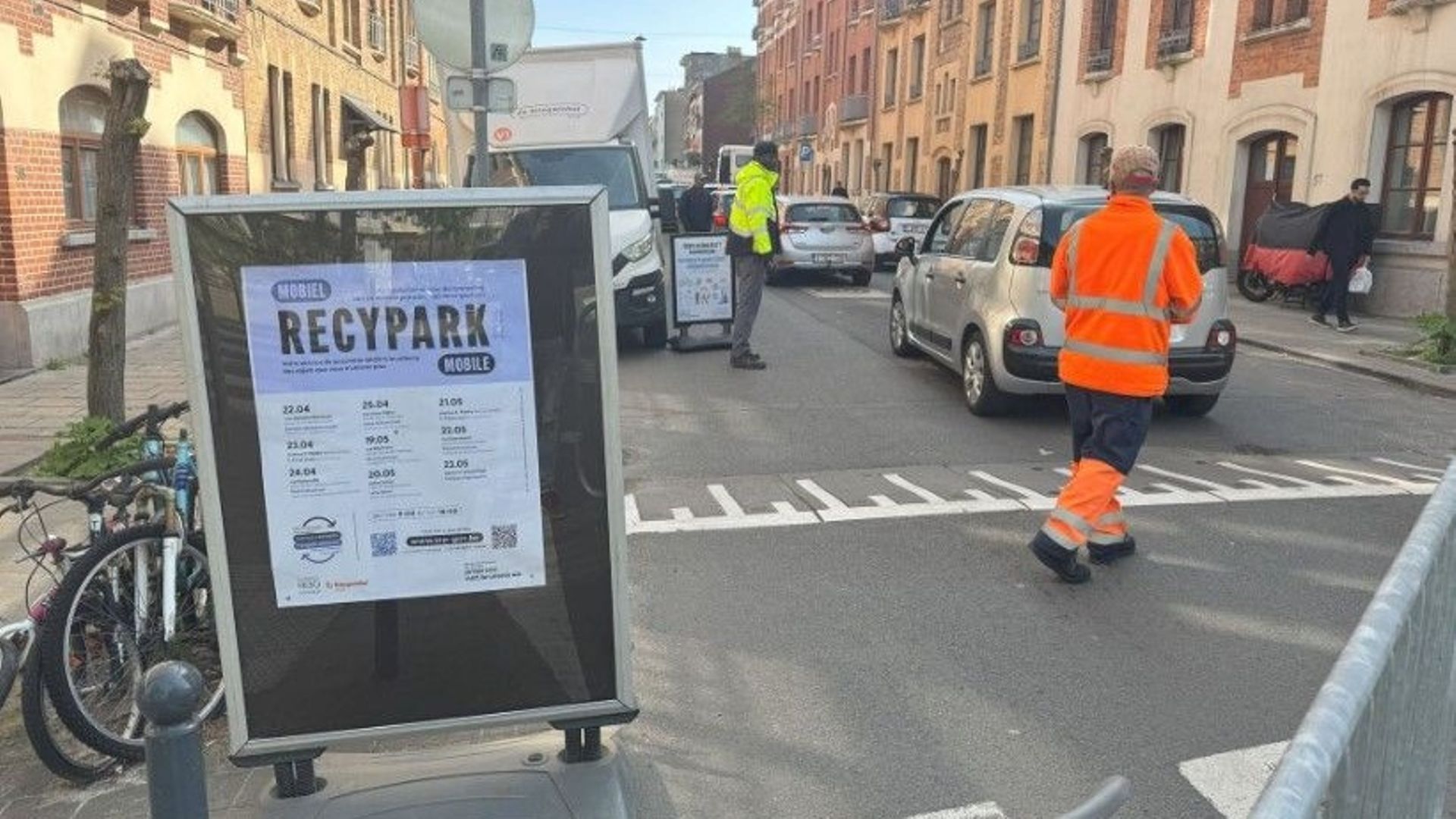 En région bruxelloise, les Recypark mobiles font aussi leur rentrée