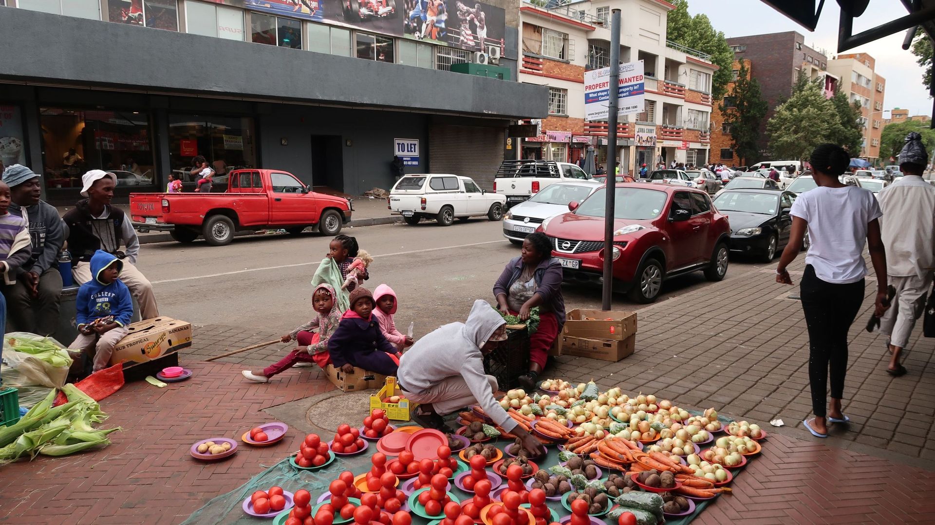 De nombreux Congolais habitent à Yeoville, un quartier de Johannesburg
