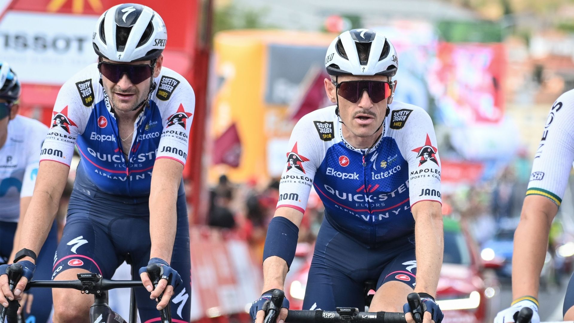 Pieter Serry obligé de quitter la Vuelta 2022.