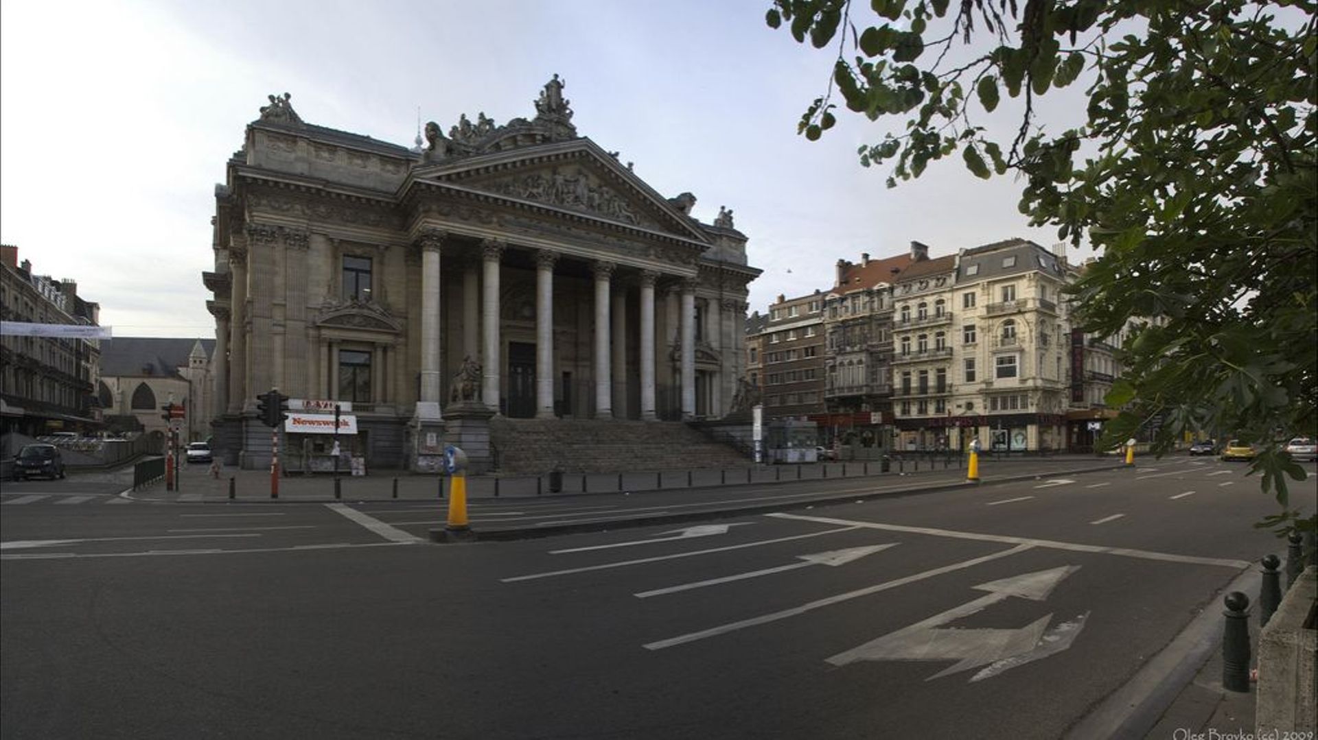 La ville de Bruxelles est désormais propriétaire du bâtiment de la Bourse.