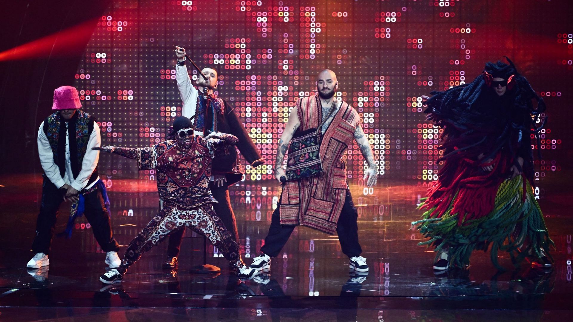 Le groupe Ukrainien à la finale de l’Eurovision