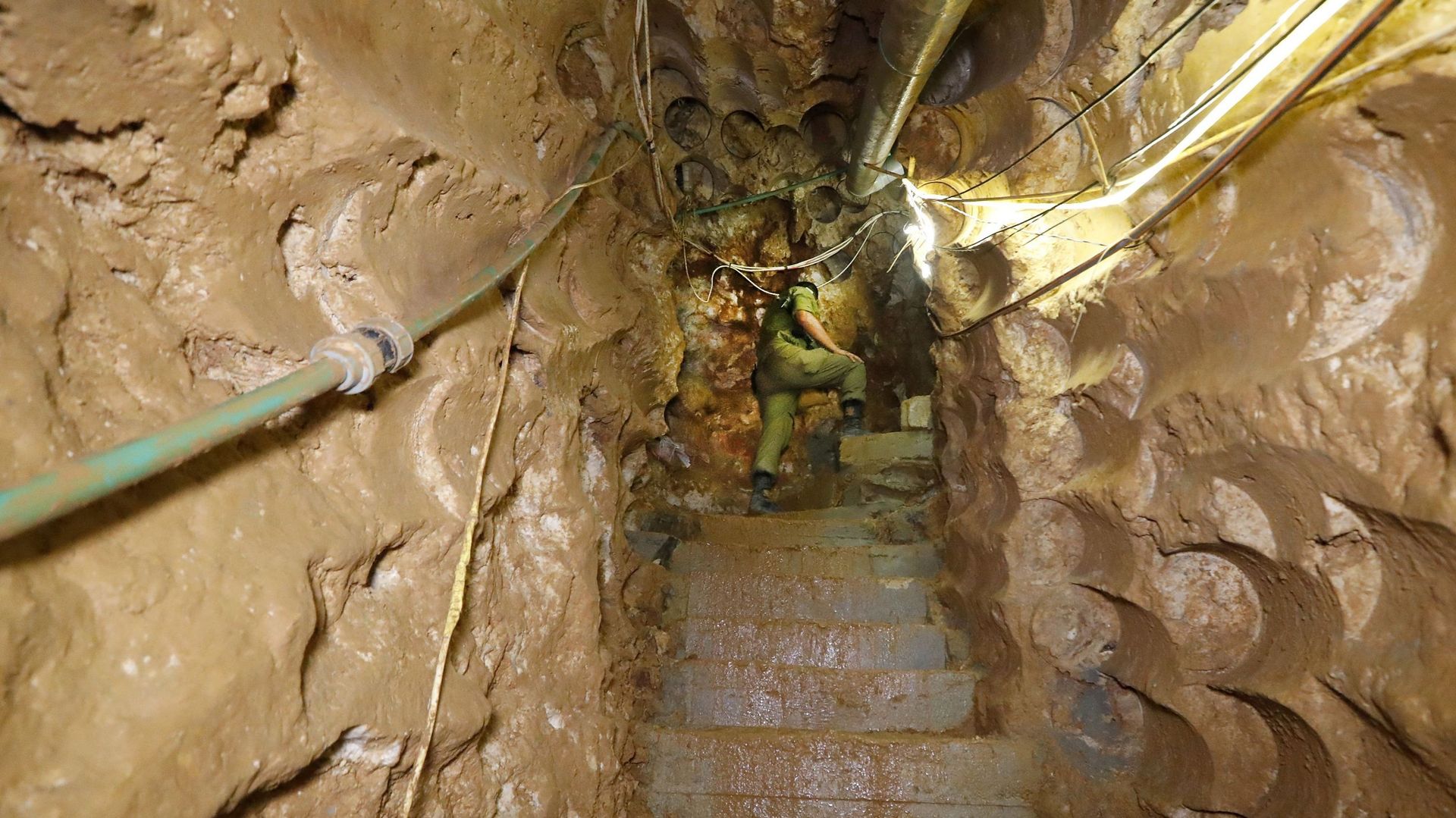 Israël installation d'un système antitunnels à la frontière avec le