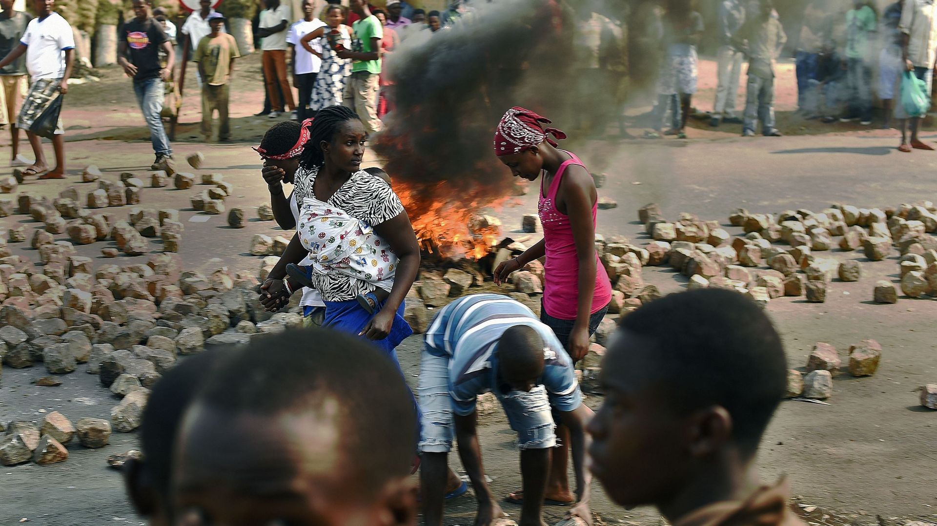 Le jour des élections à Bujumbura