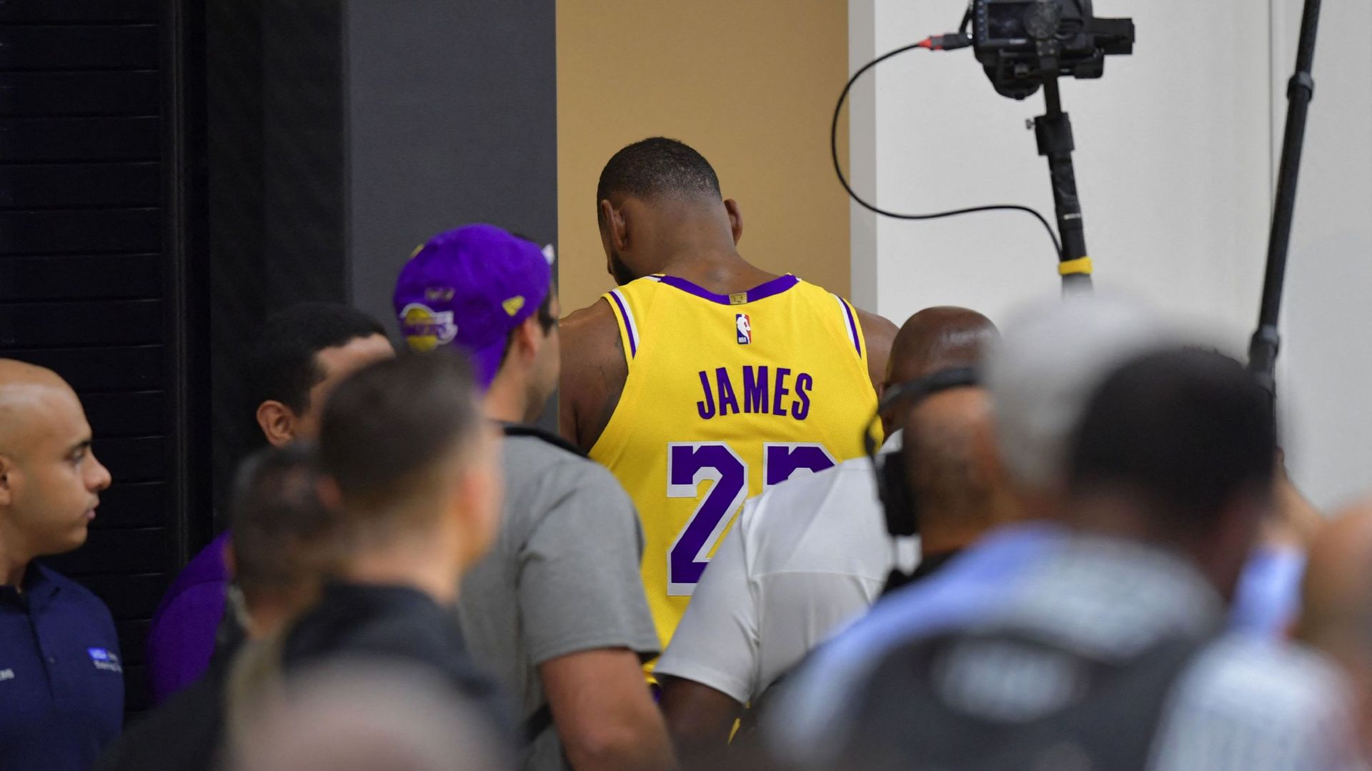 Lebron James, joueur des Los Angeles Lakers.
