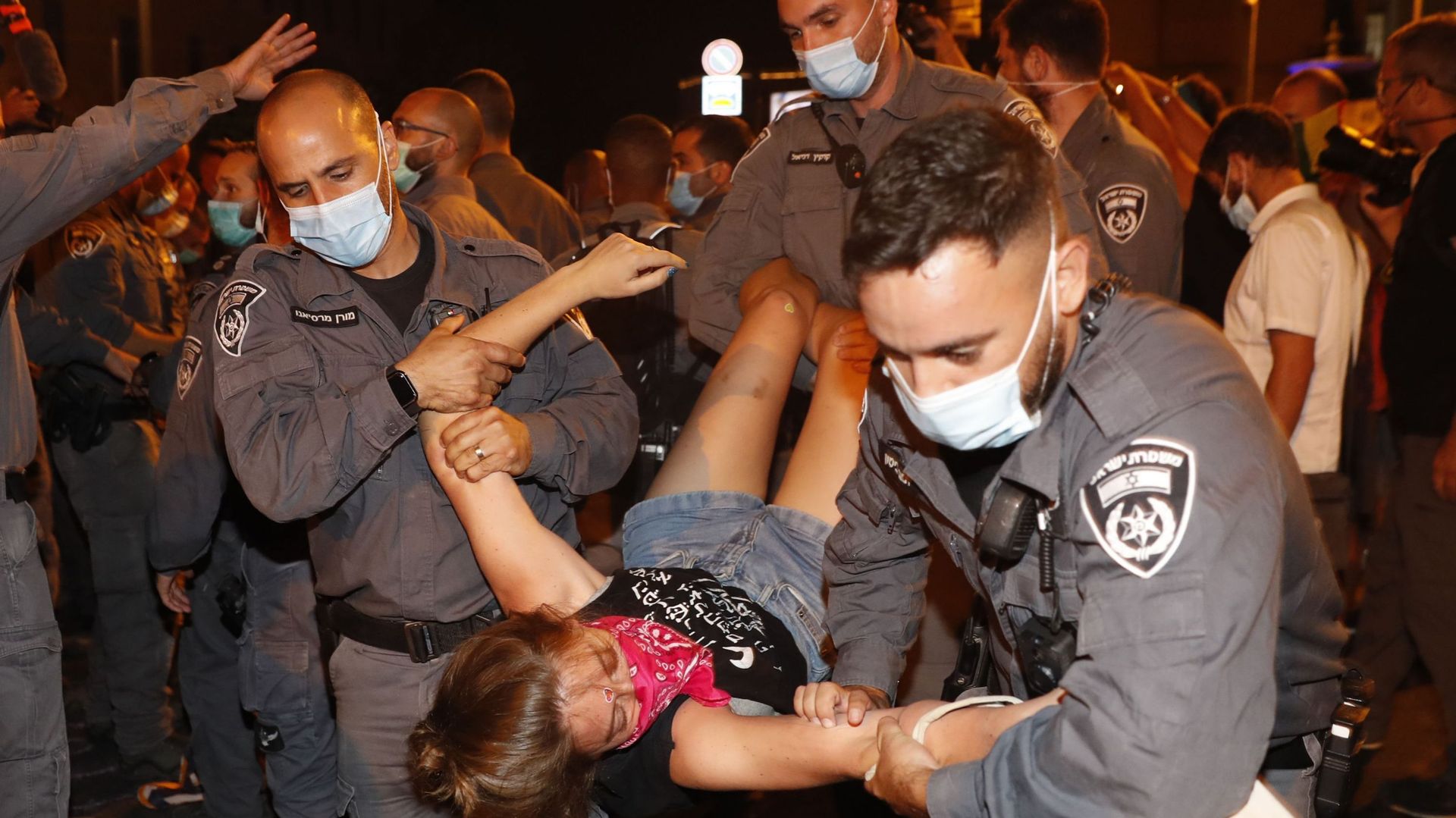 Onze arrestations lors de la manifestation anti-Netanyahu à Jérusalem
