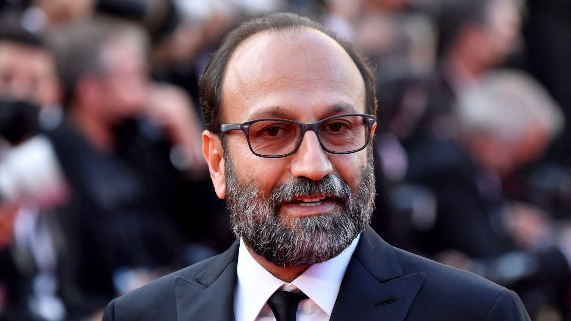 Le réalisateur iranien Asghar Farhadi à Cannes en juillet 2021