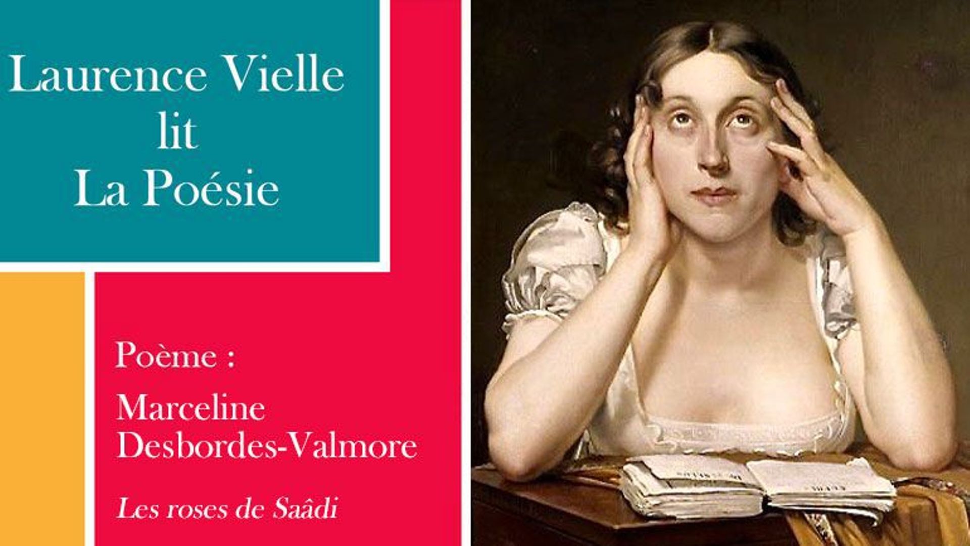 Laurence Vielle lit 'Les roses de Saâdi' de Marceline Desbordes-Valmore - RTBF Actus