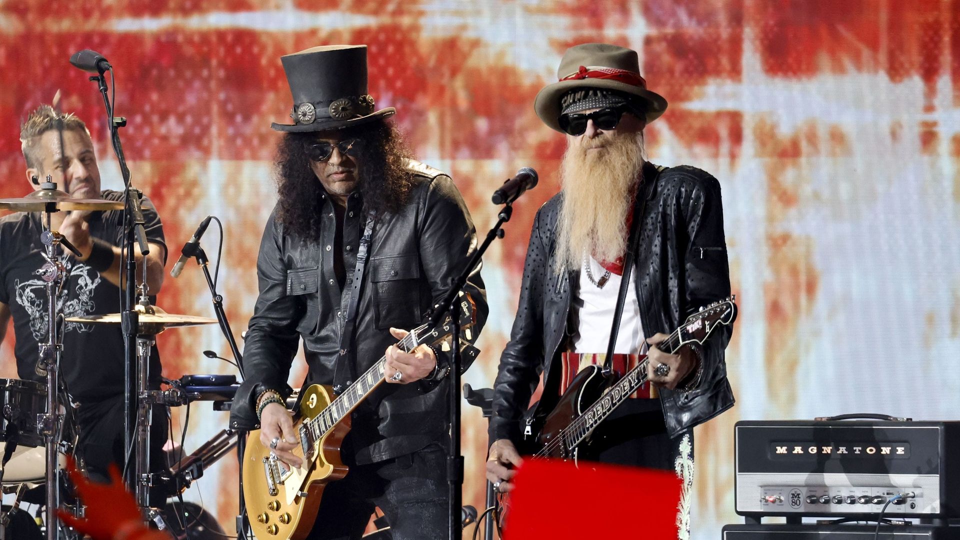 Slash et Billy Gibbons au CMT Awards