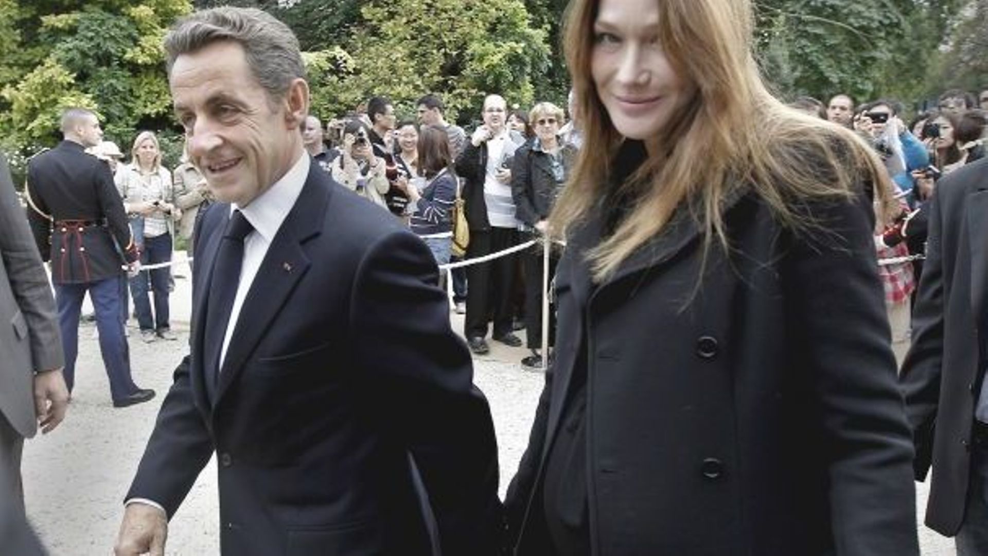 Le couple Sarkozy