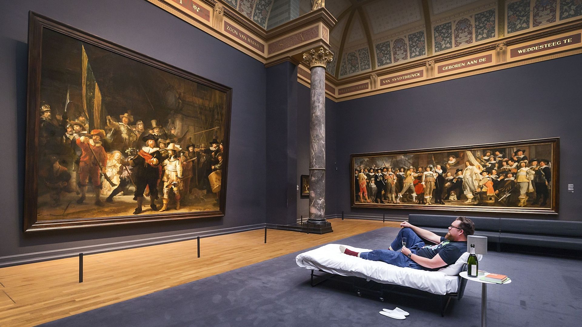 Un Néerlandais passe la nuit dans un musée seul avec un chef-d'oeuvre de Rembrandt