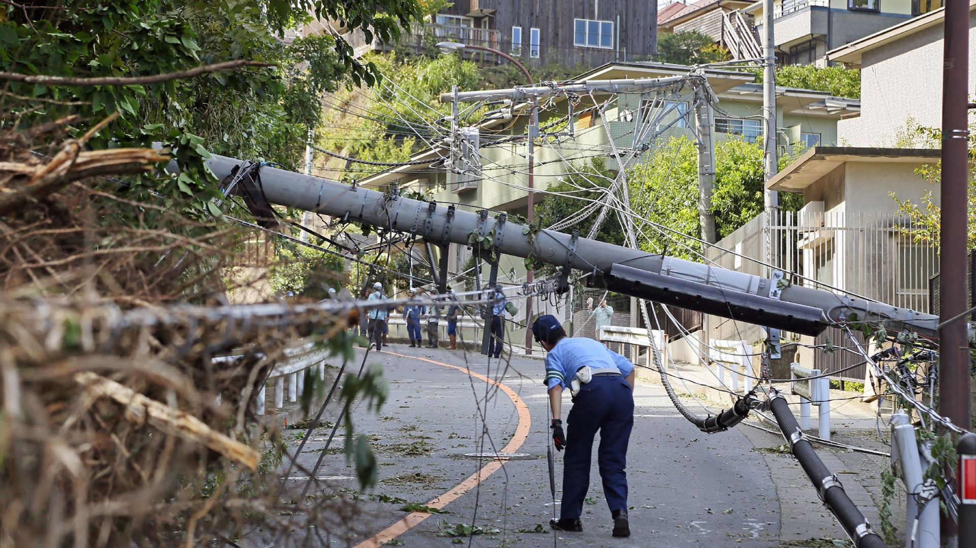 Japon: deux personnes meurent de chaud suite au passage du typhon Faxai