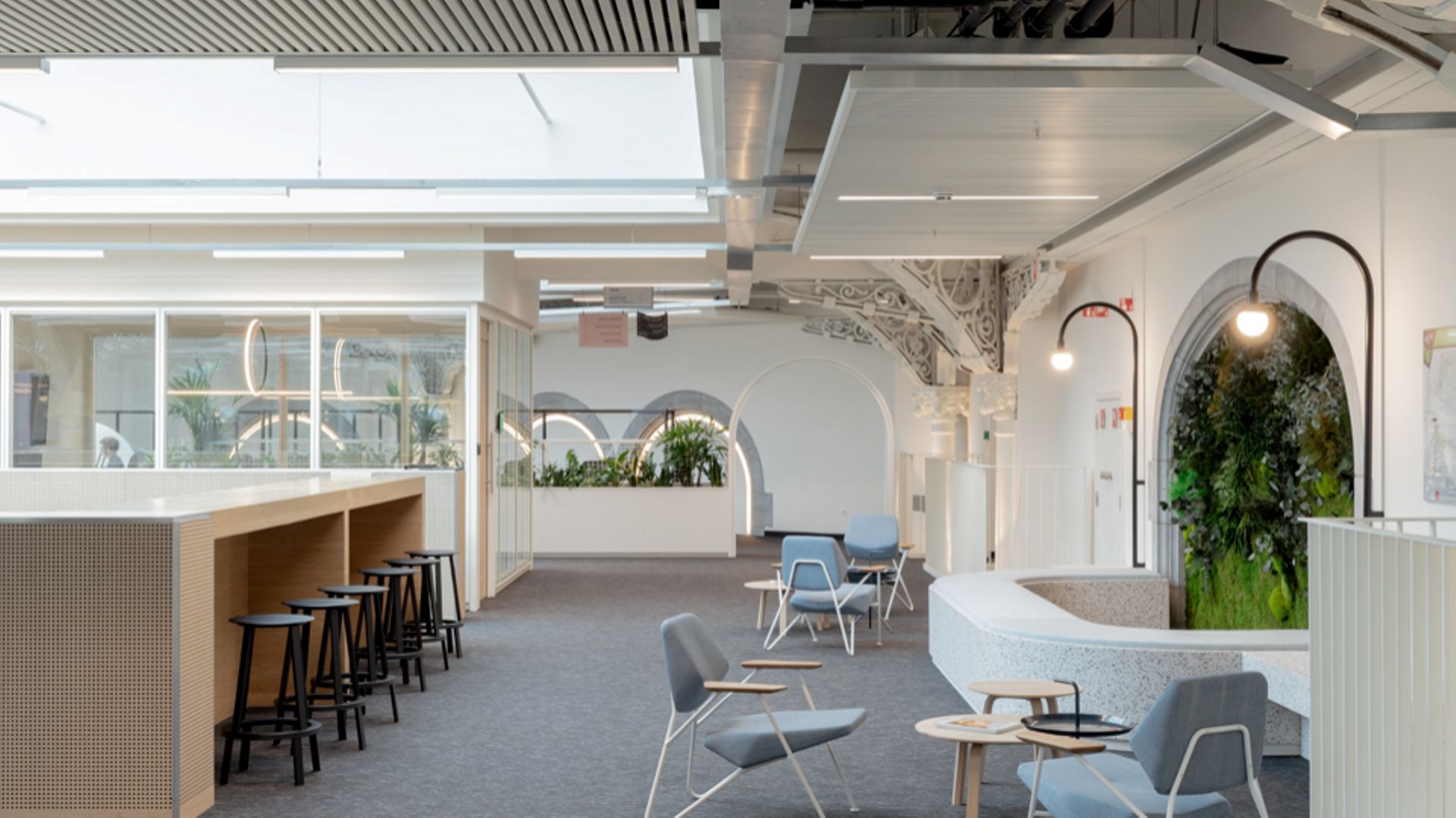 L'espace de coworking